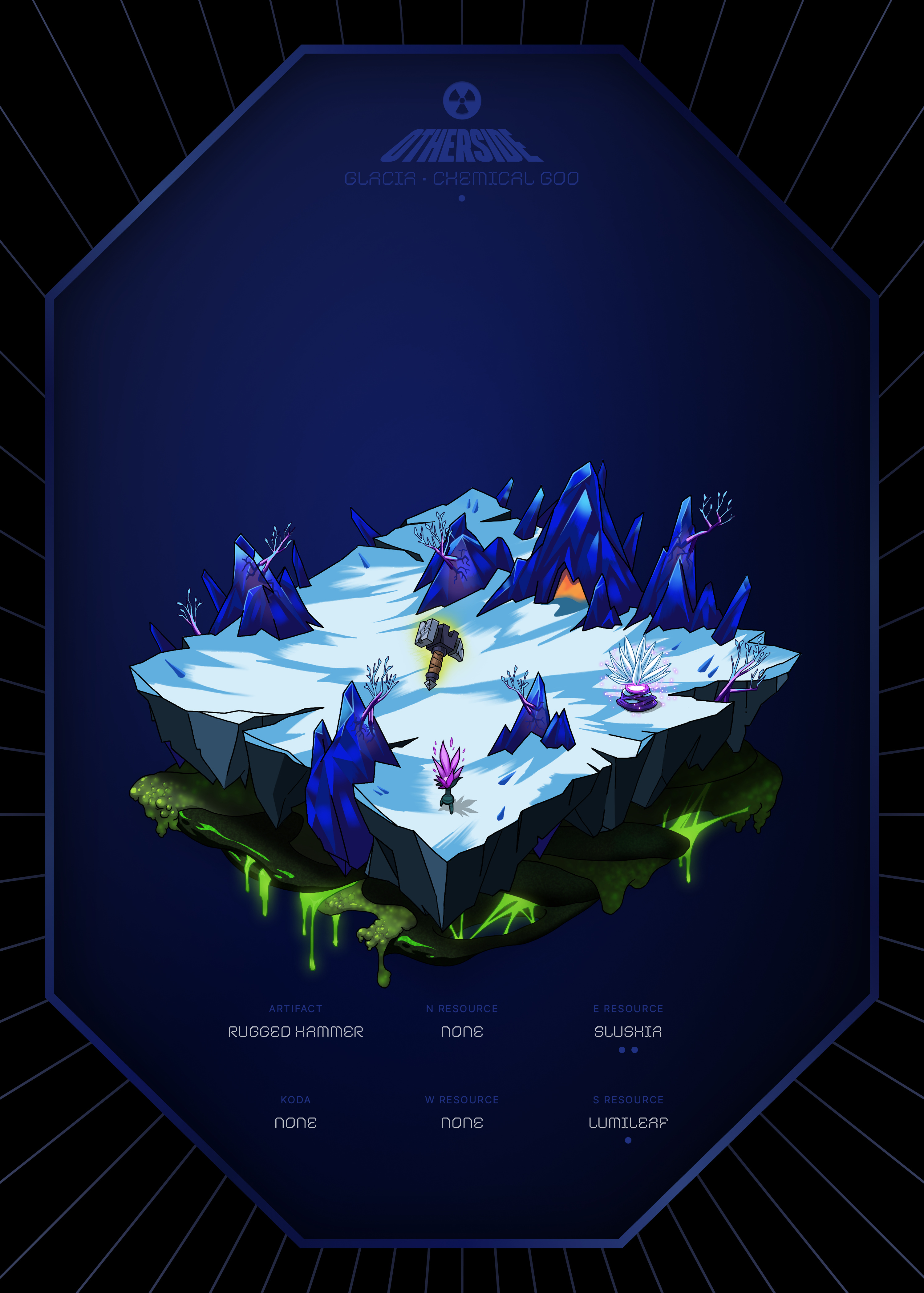 Otherdeed #14551 — Glacia
