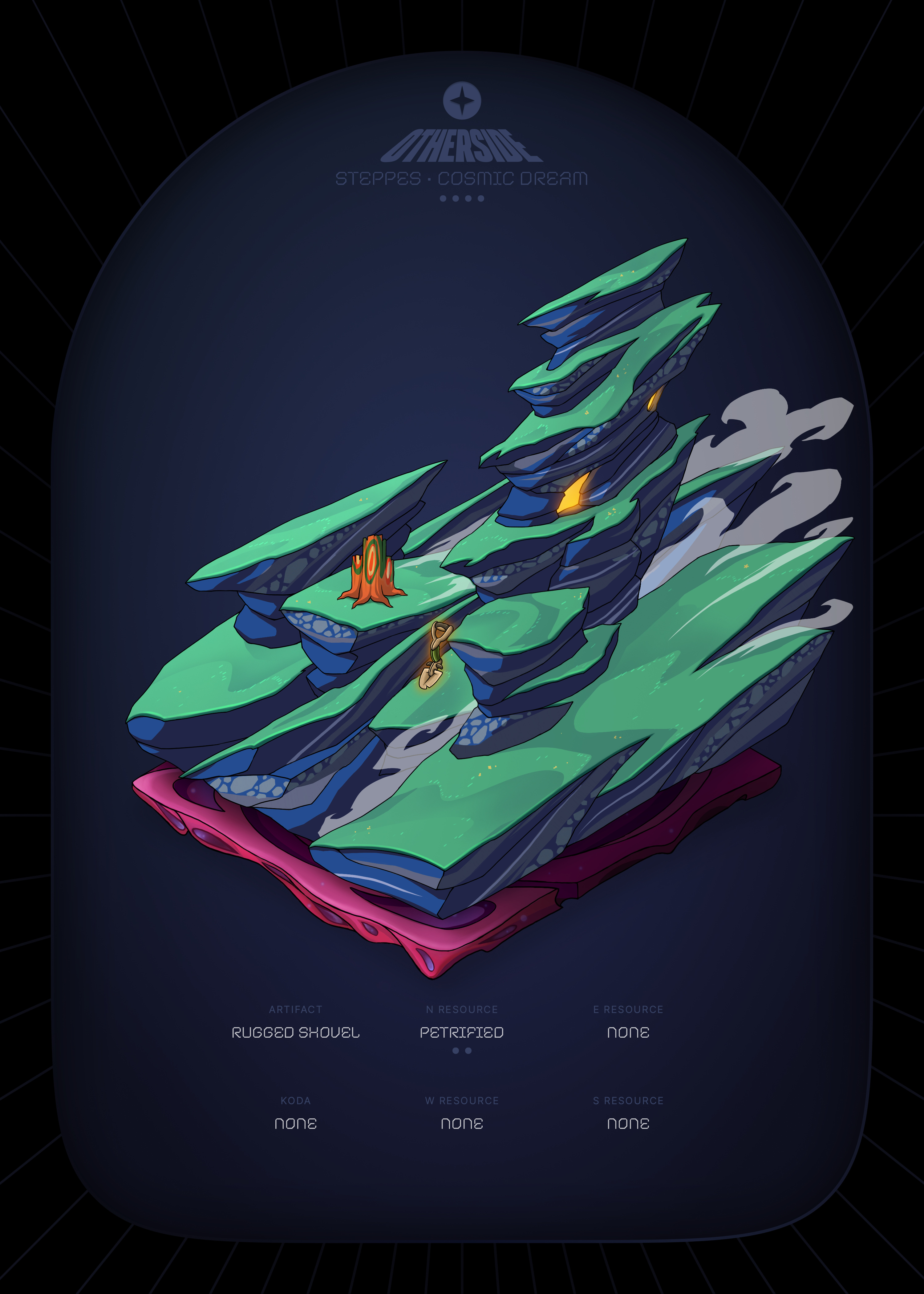 Otherdeed #37186 — Steppes