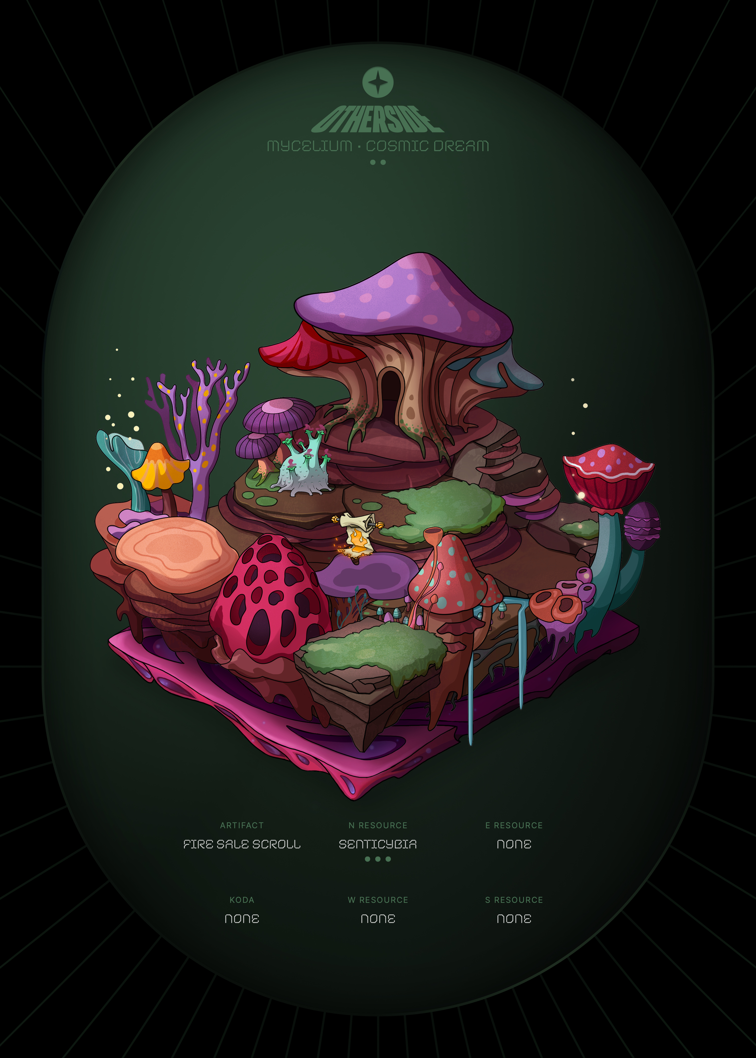 Otherdeed #38560 — Mycelium