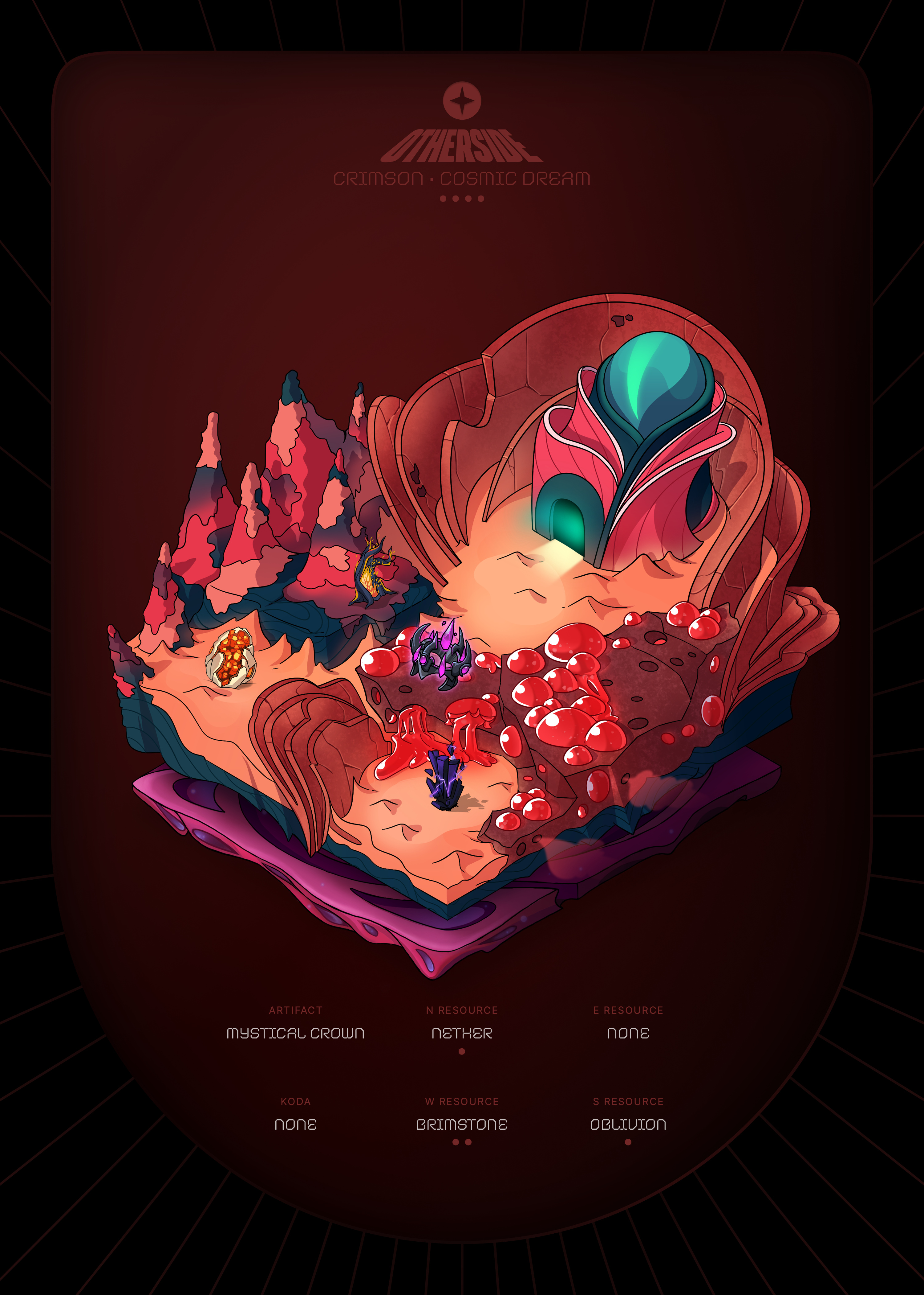 Otherdeed #95481 — Crimson