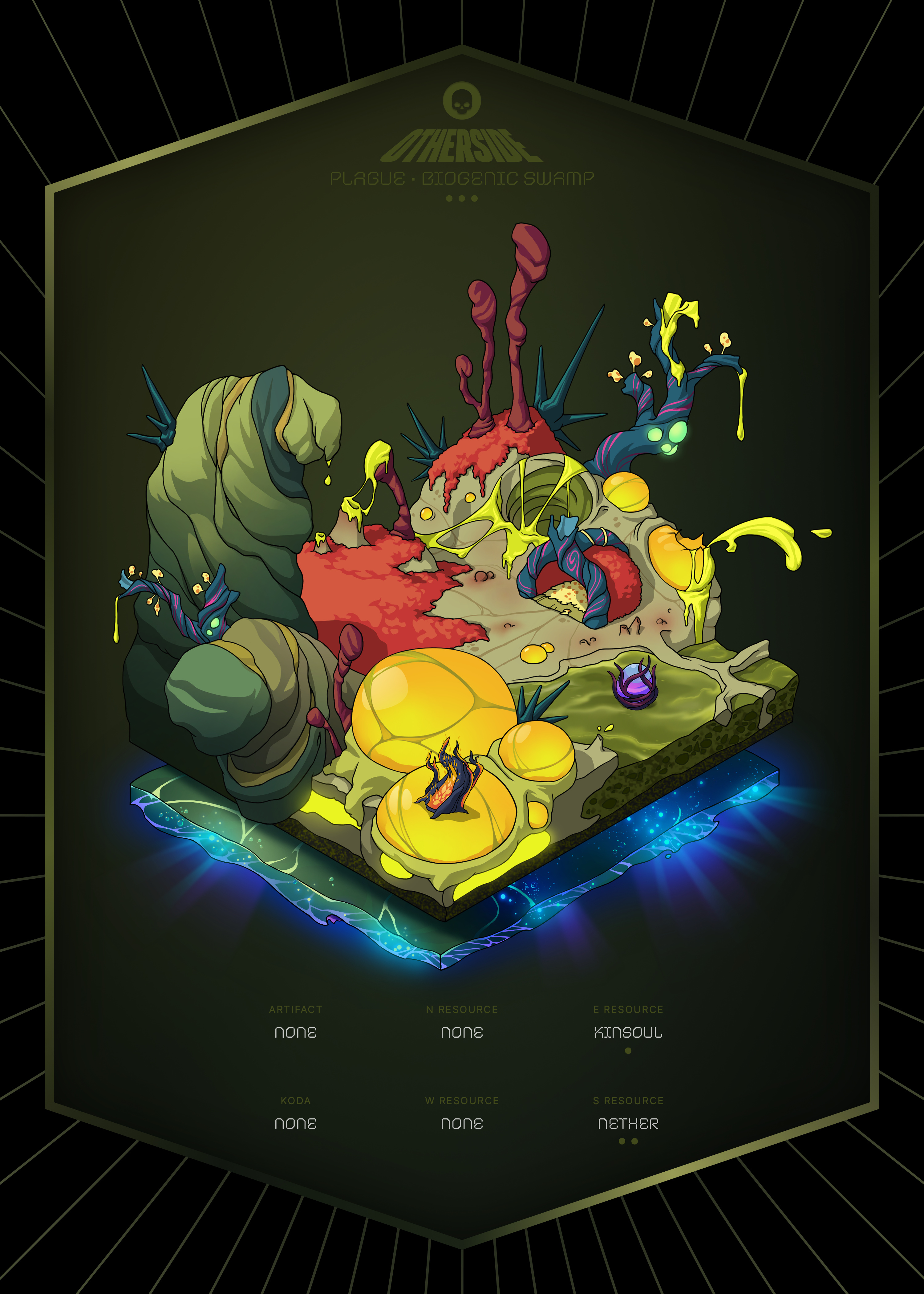 Otherdeed #3763 — Plague