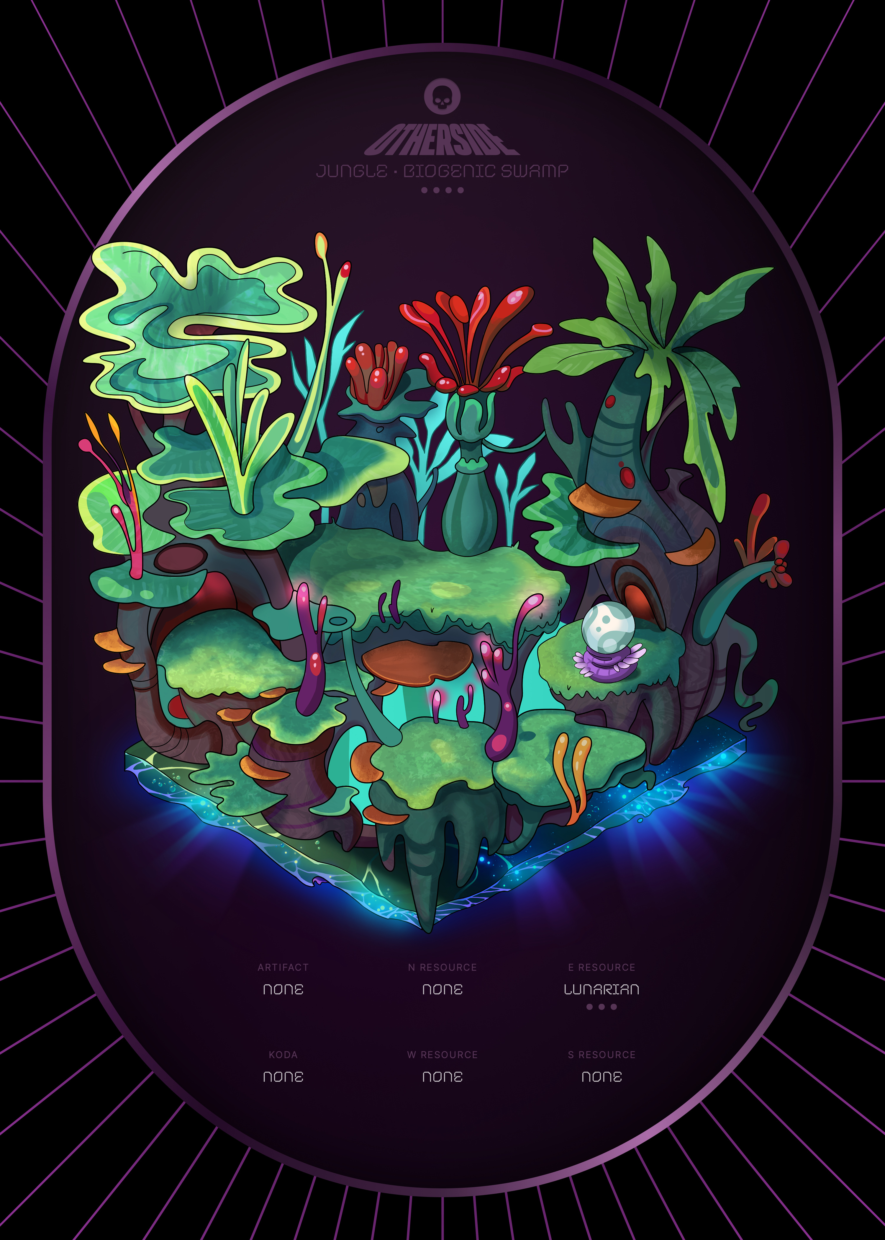 Otherdeed #8043 — Jungle