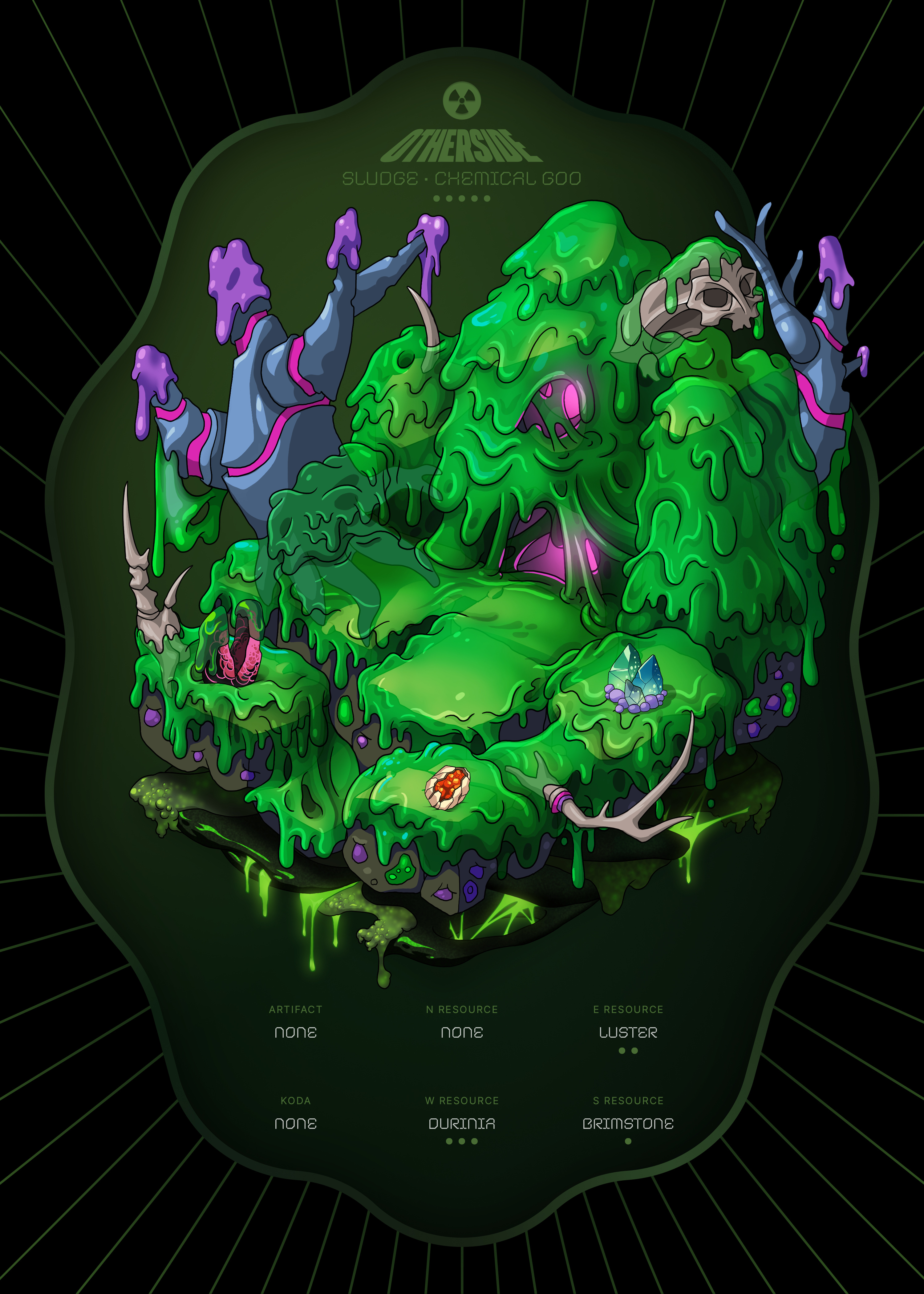 Otherdeed #17702 — Sludge