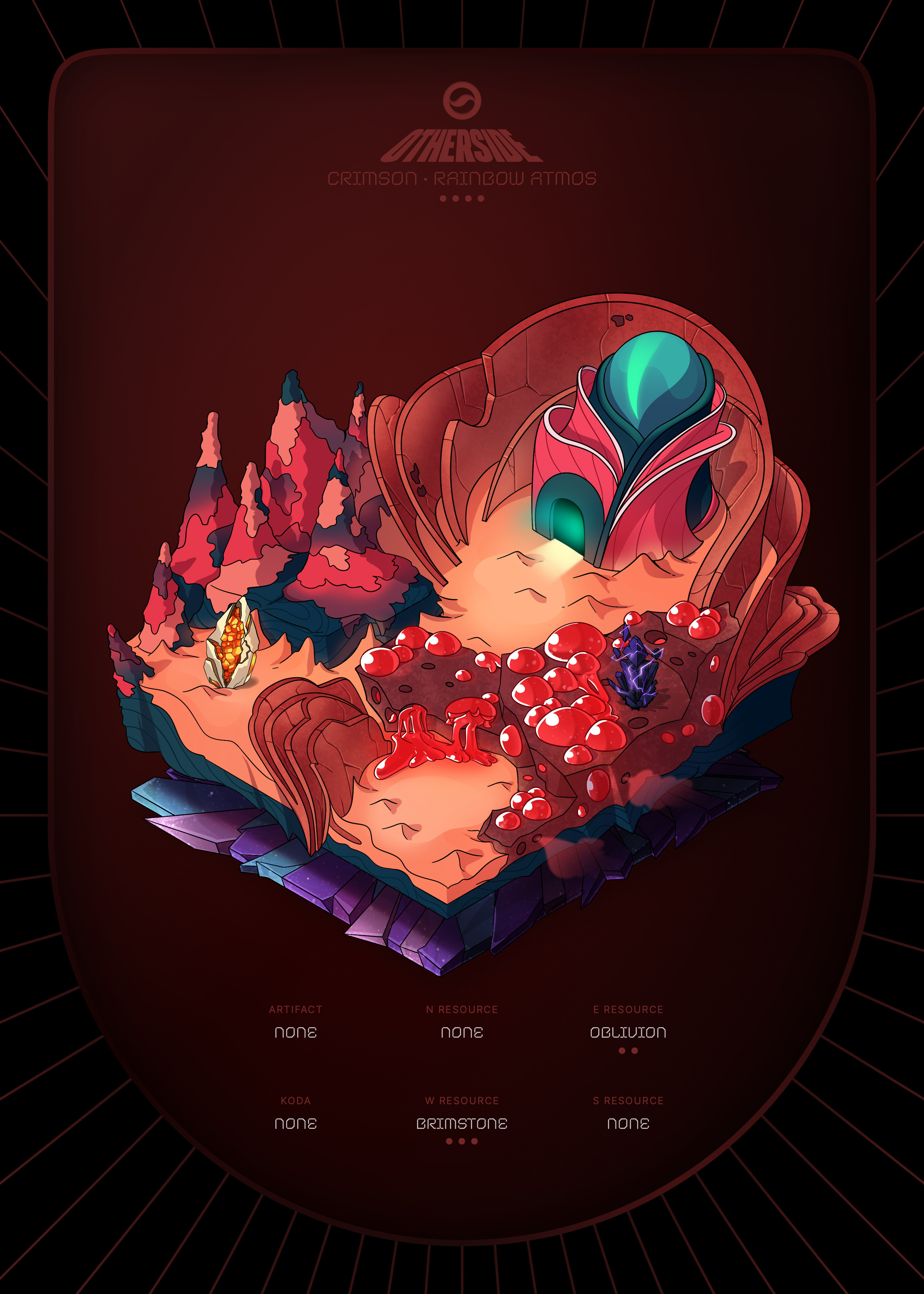 Otherdeed #70081 — Crimson