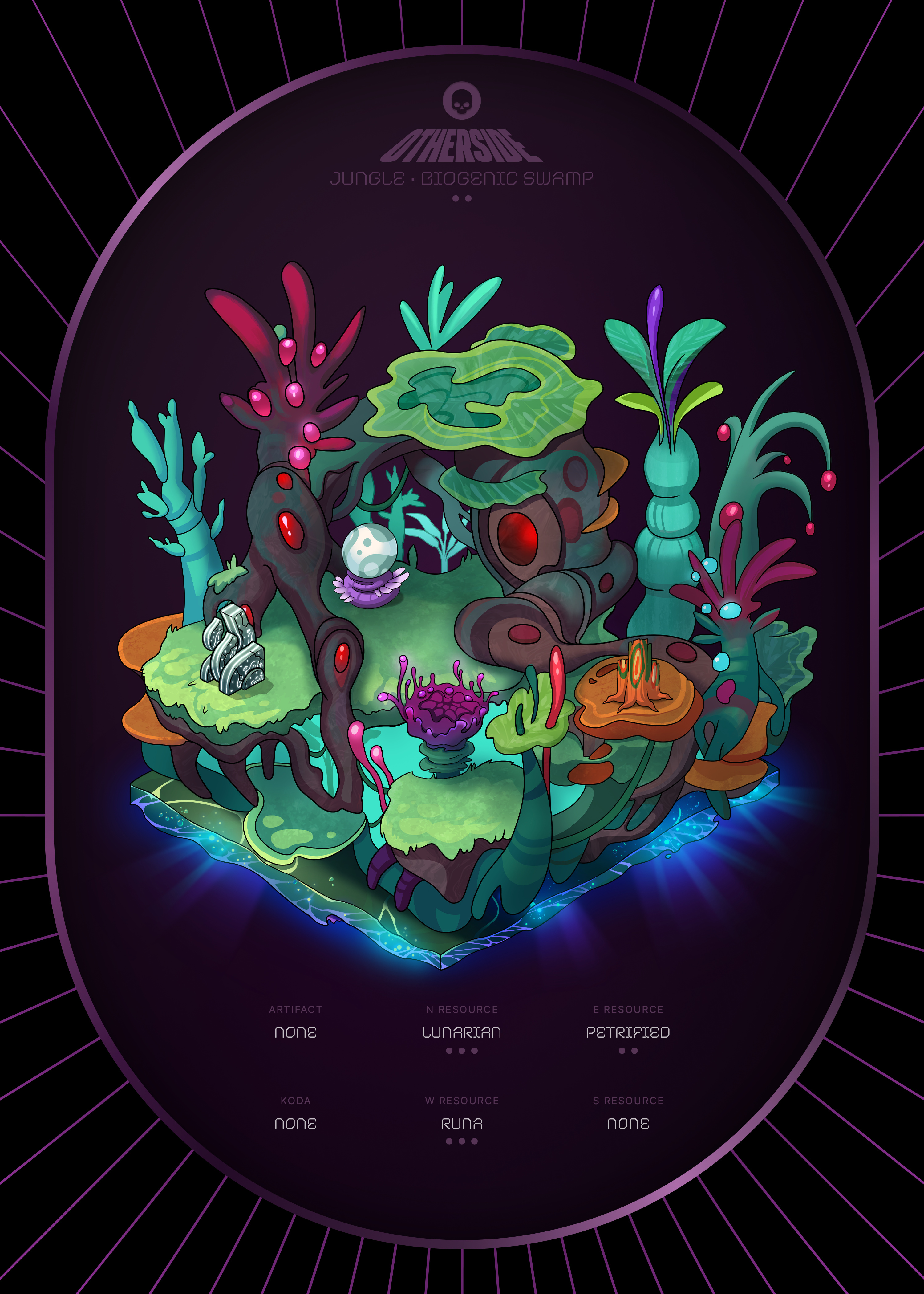 Otherdeed #4184 — Jungle