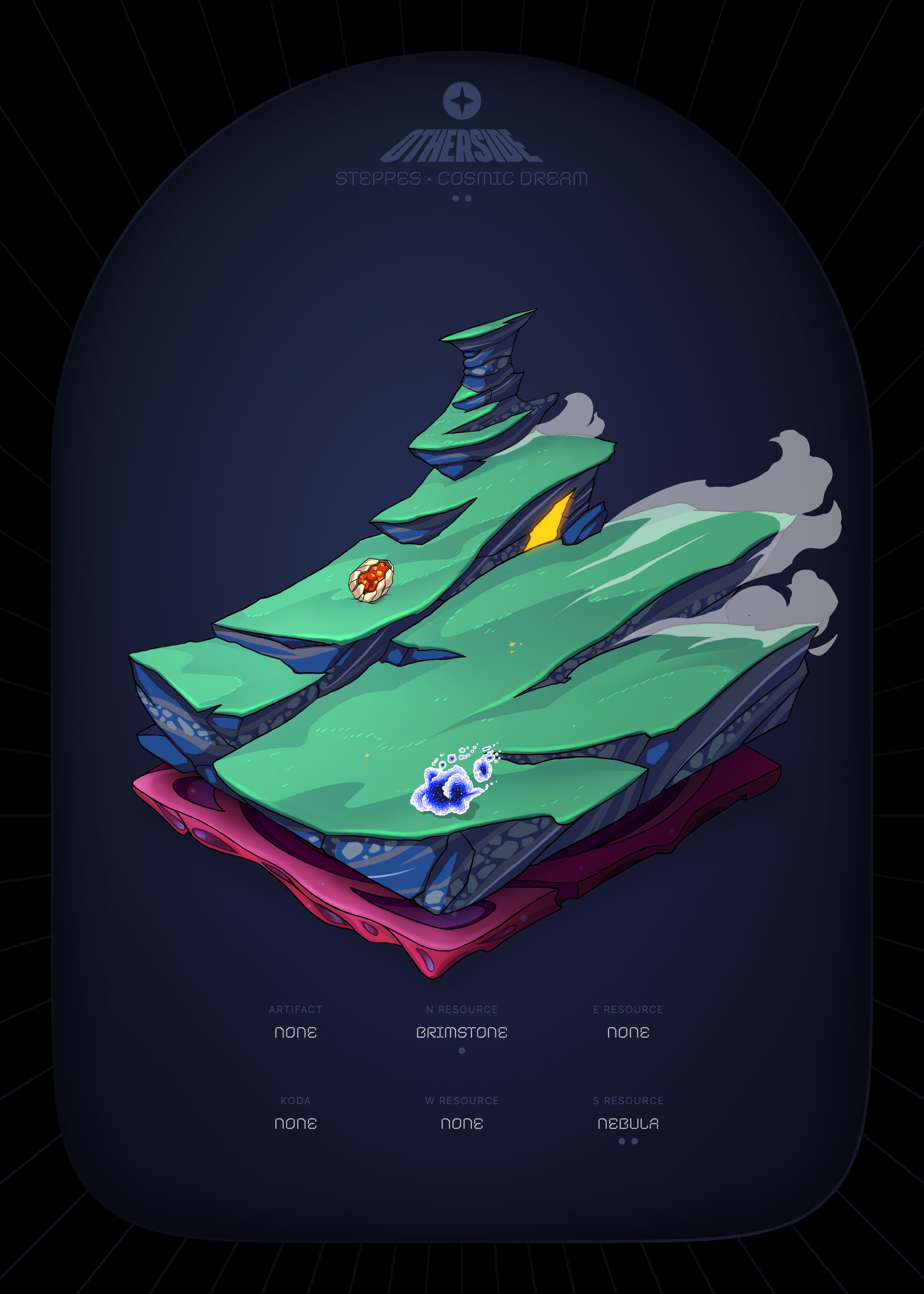 Otherdeed #35190 — Steppes