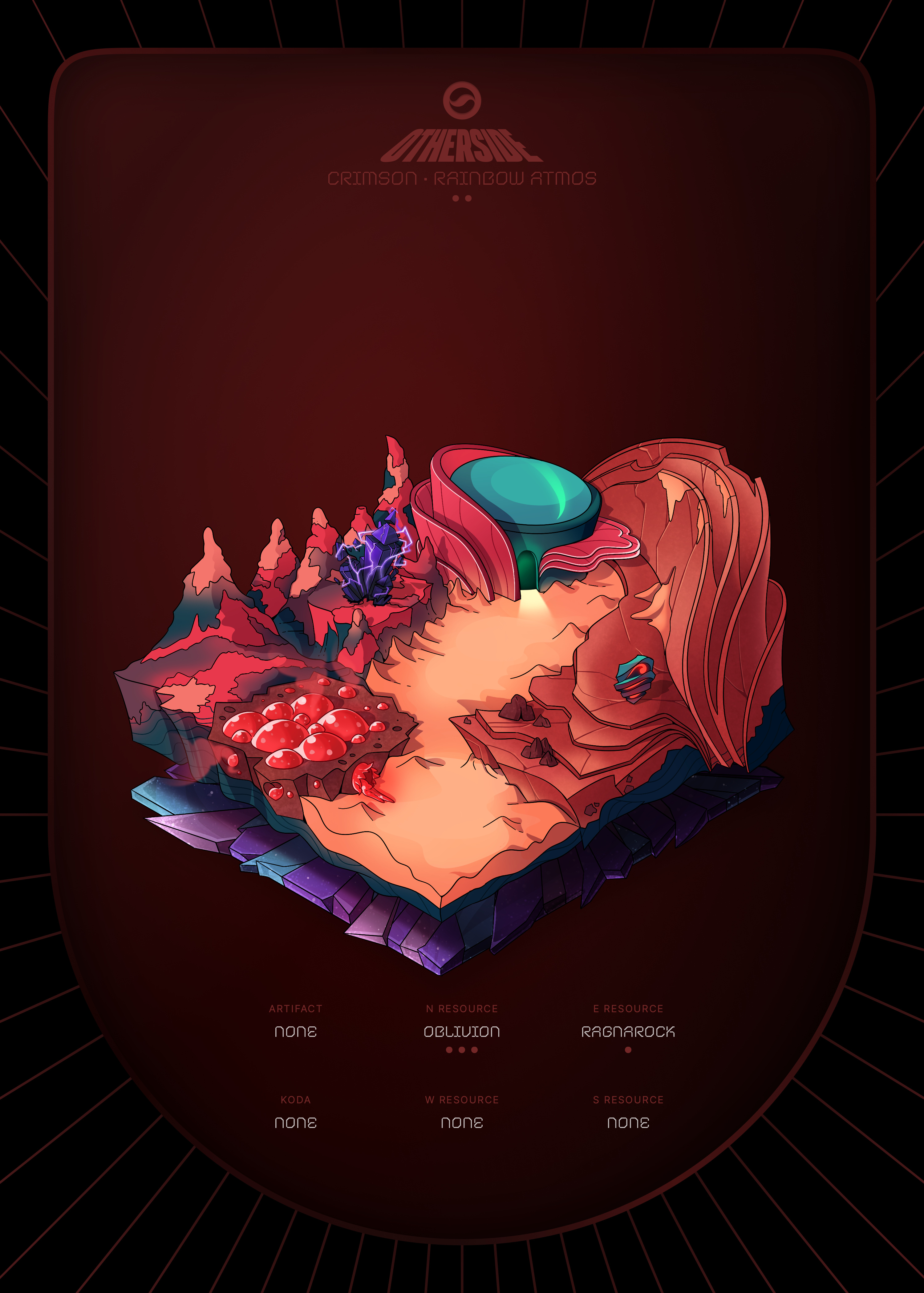 Otherdeed #80528 — Crimson