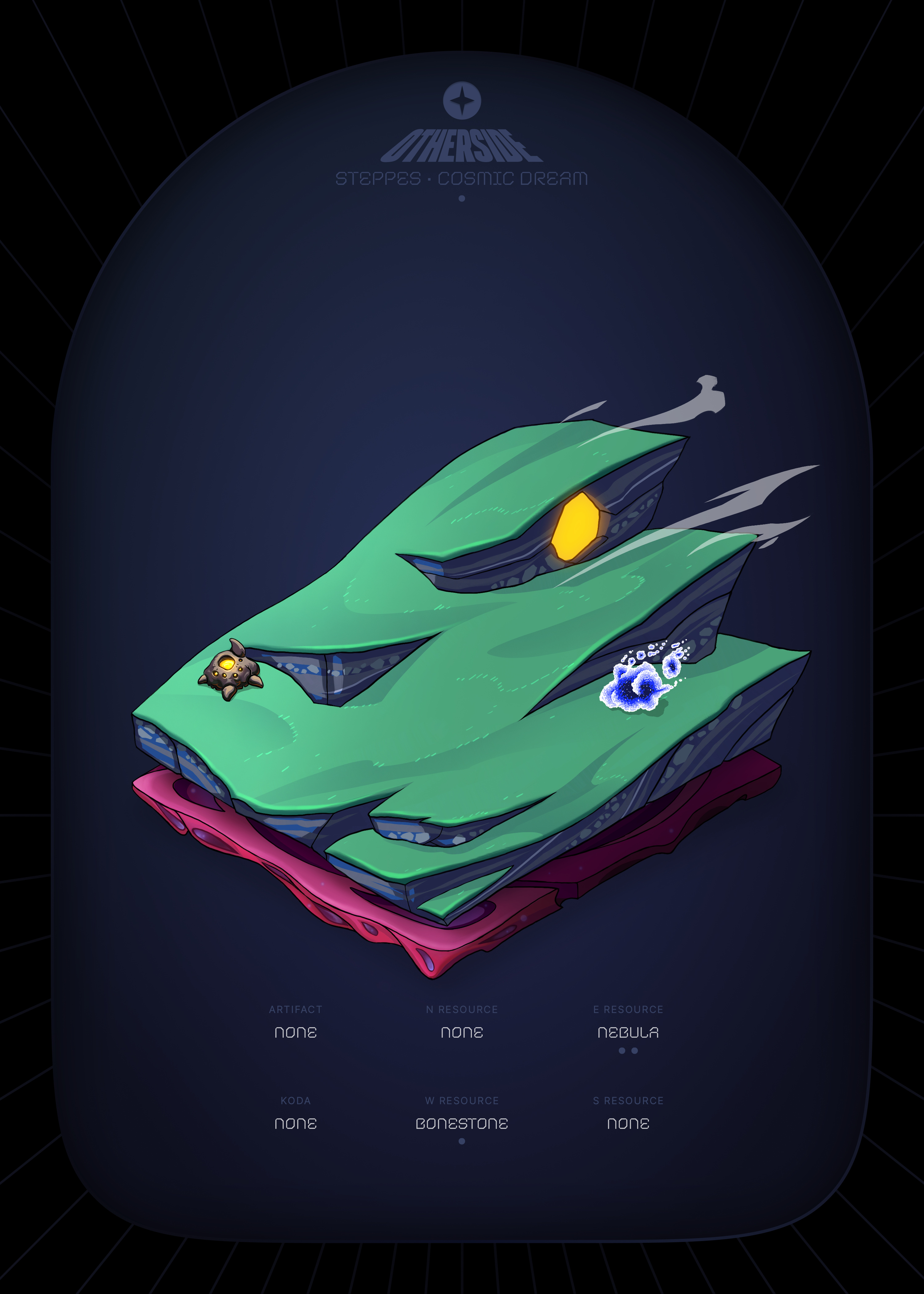 Otherdeed #34866 — Steppes