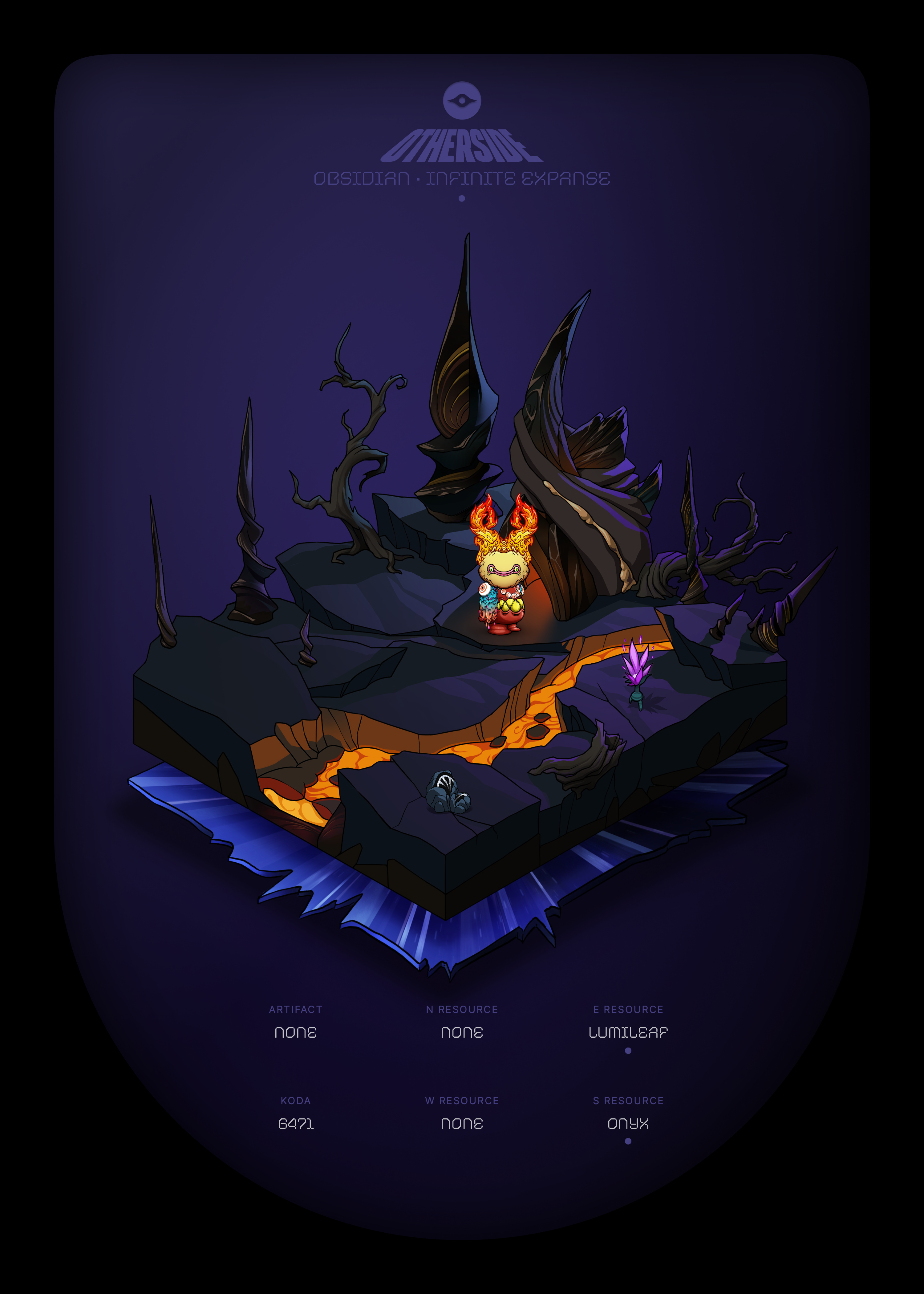 Otherdeed #50631 — Obsidian