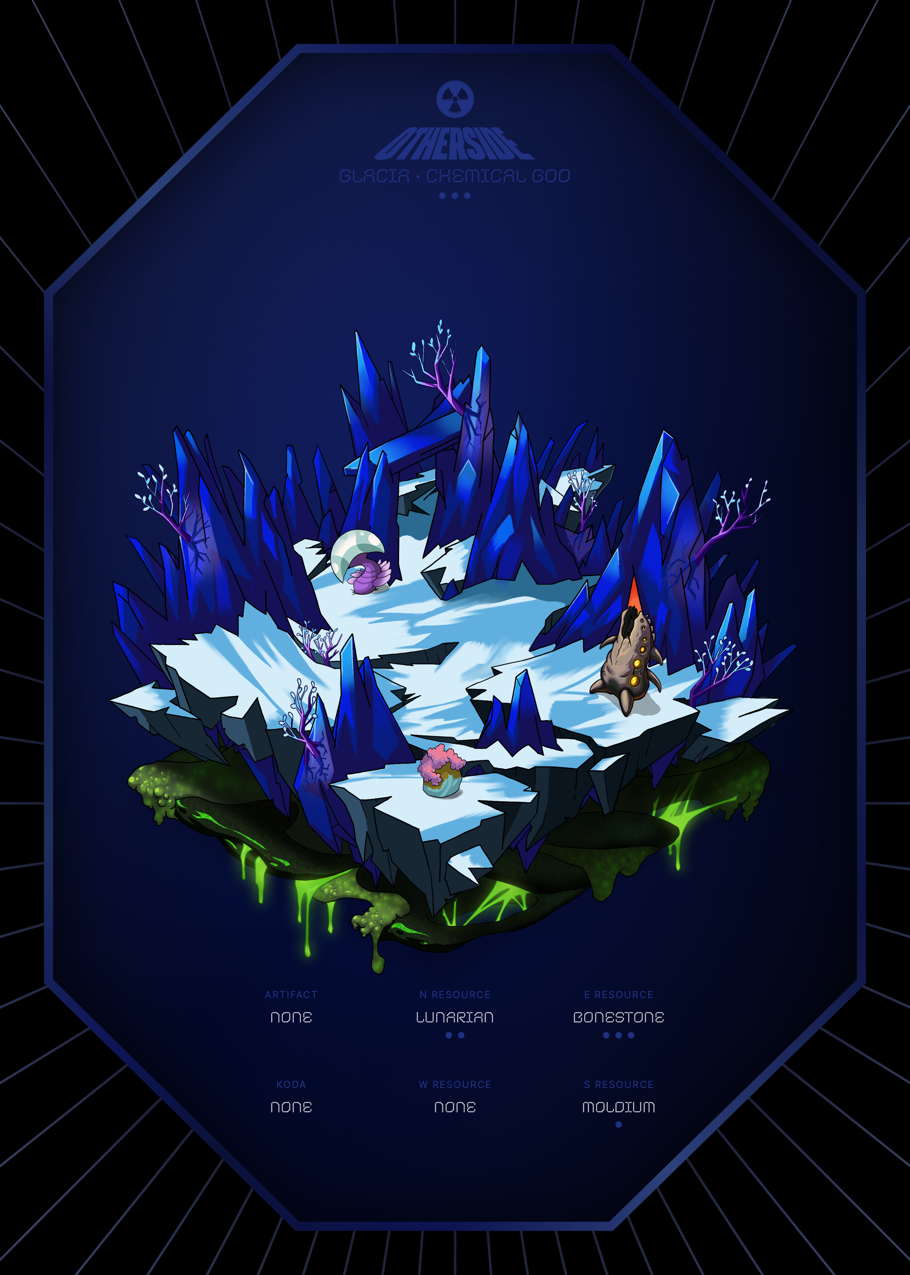Otherdeed #20671 — Glacia