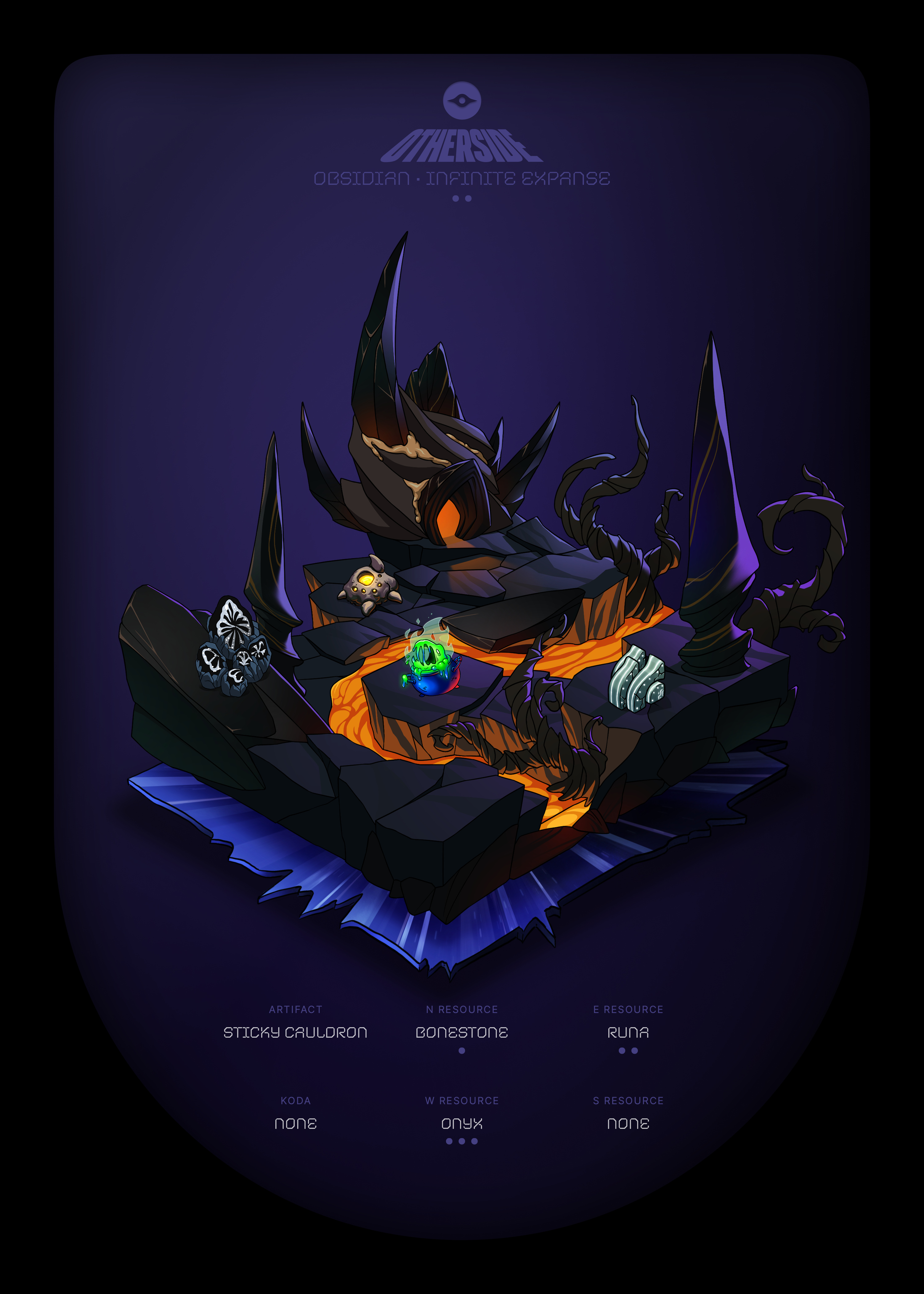 Otherdeed #48168 — Obsidian