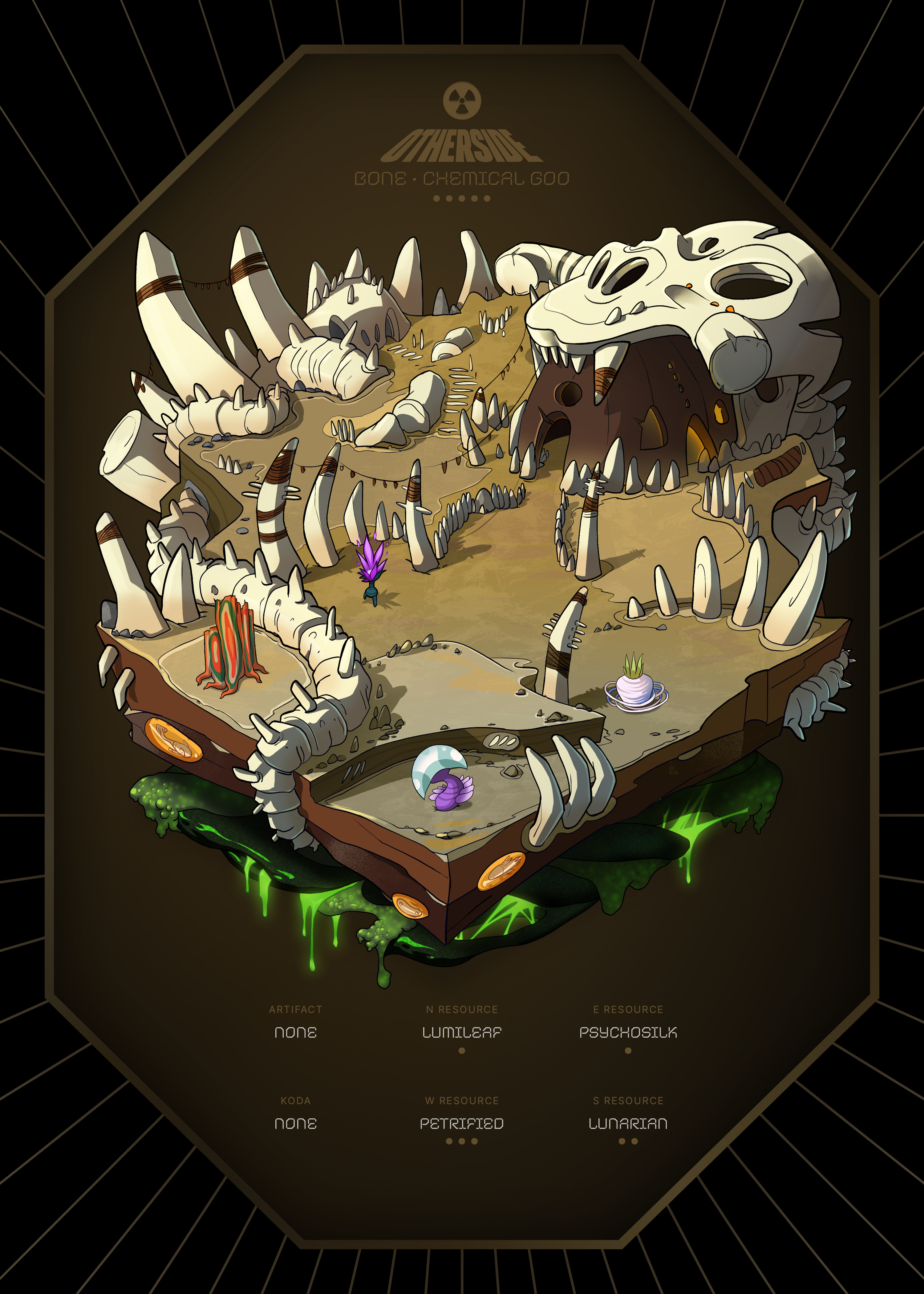 Otherdeed #15928 — Bone