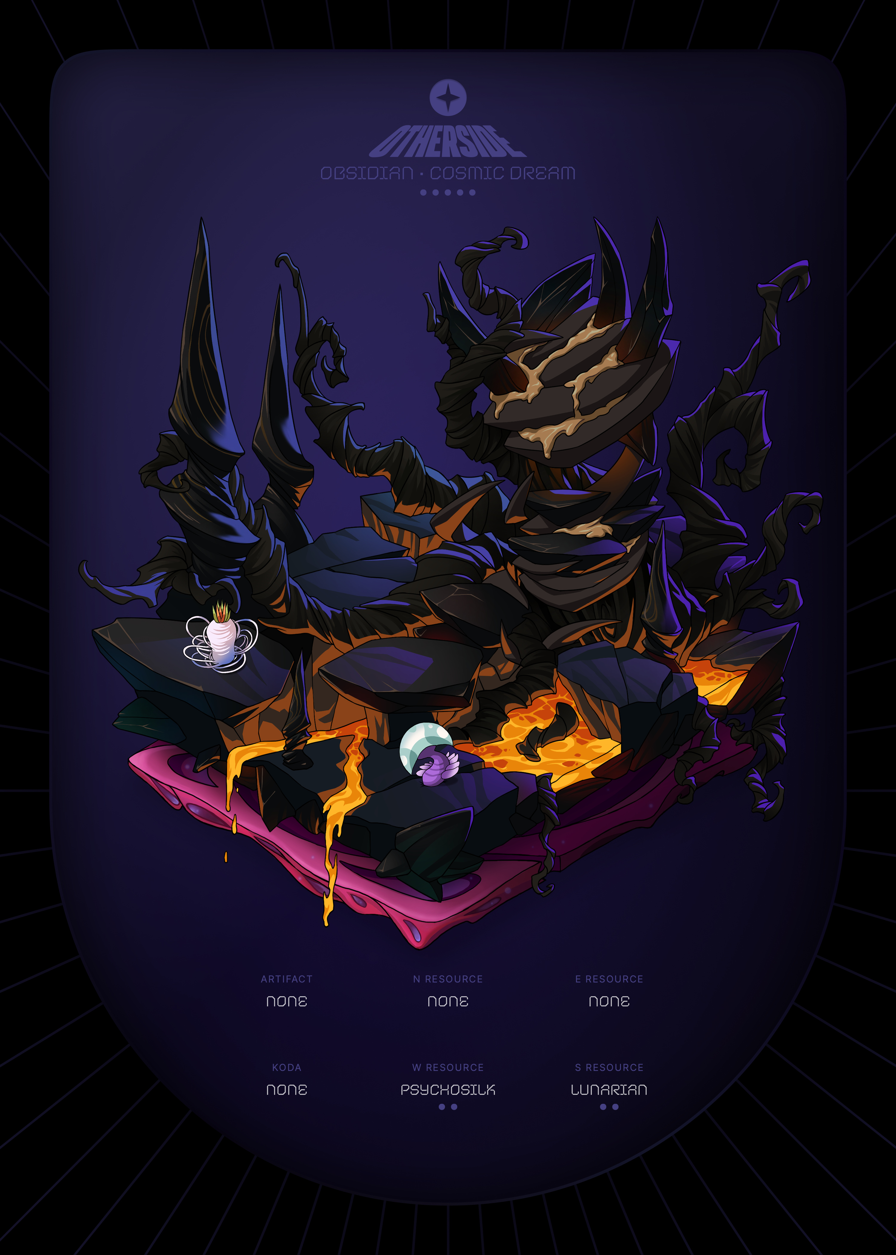 Otherdeed #92787 — Obsidian