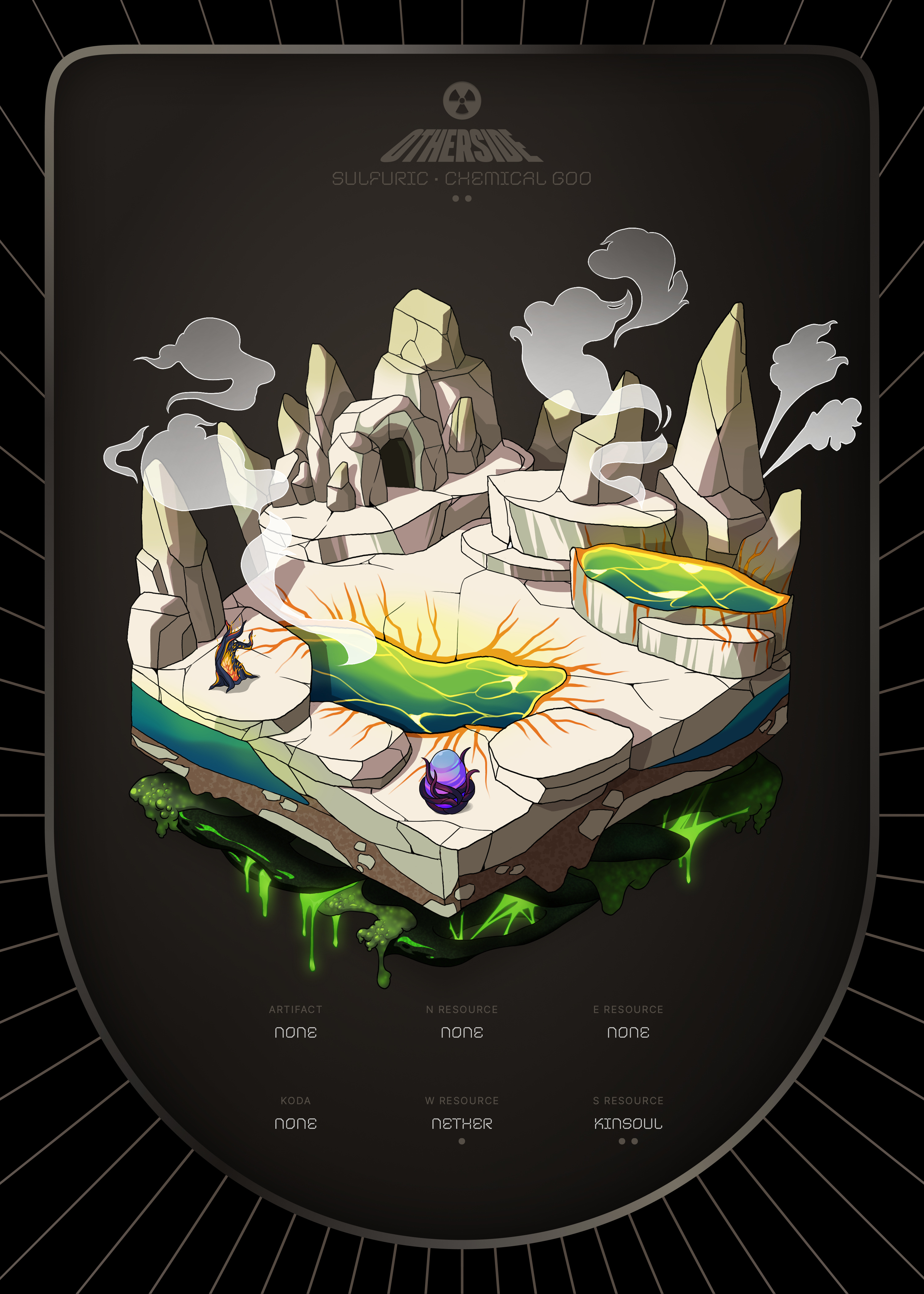 Otherdeed #21838 — Sulfuric