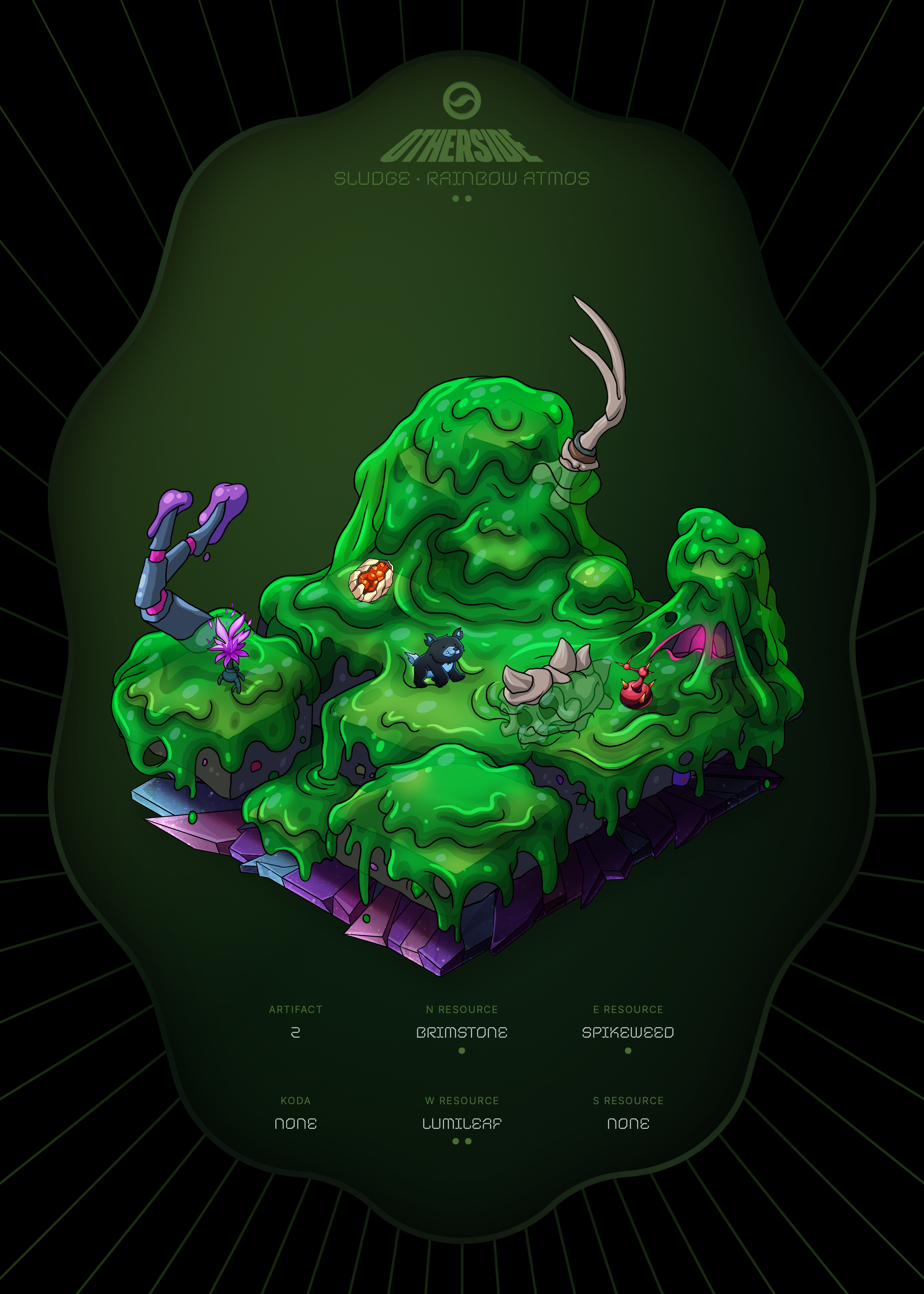 Otherdeed #84162 — Sludge