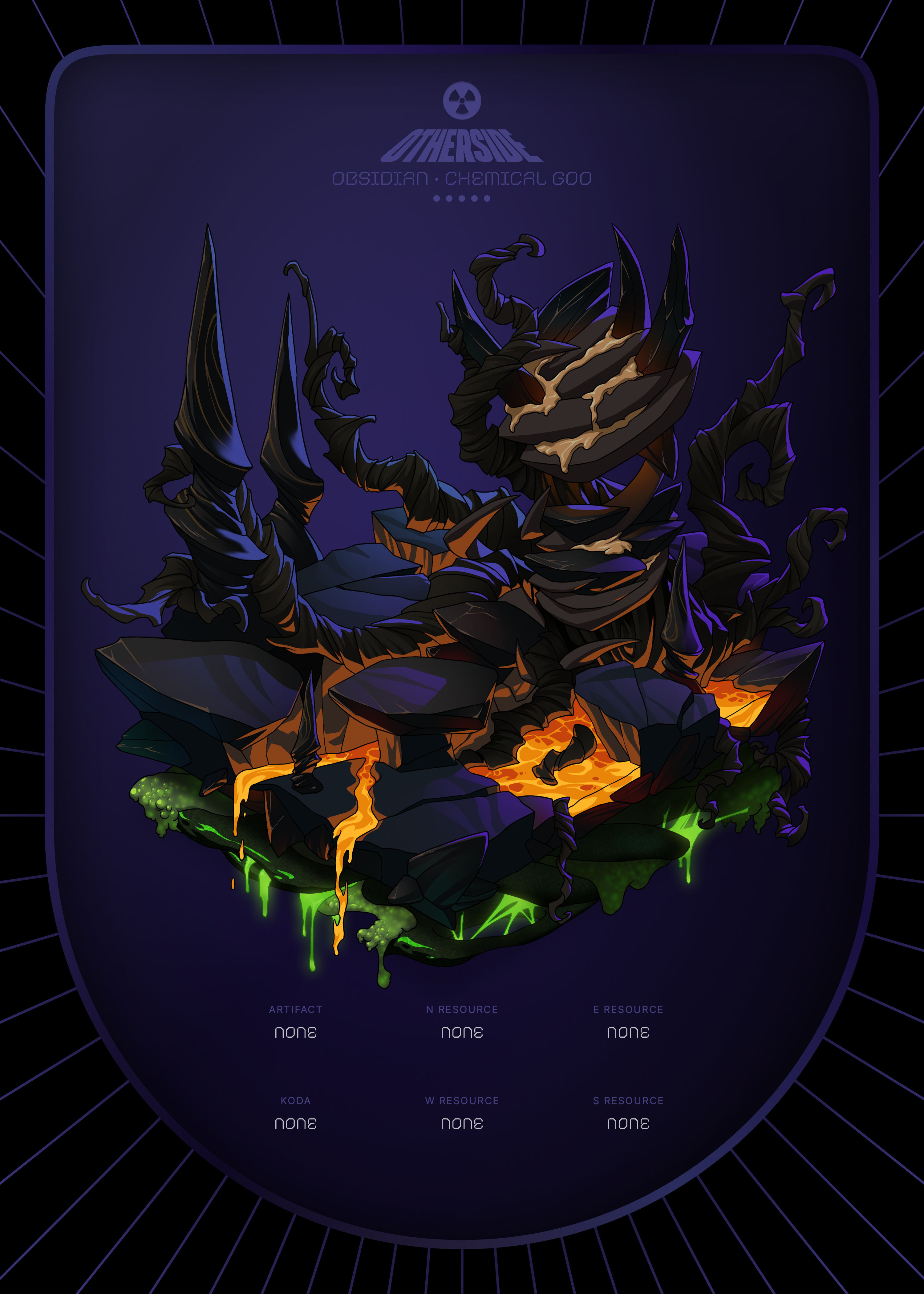 Otherdeed #10506 — Obsidian