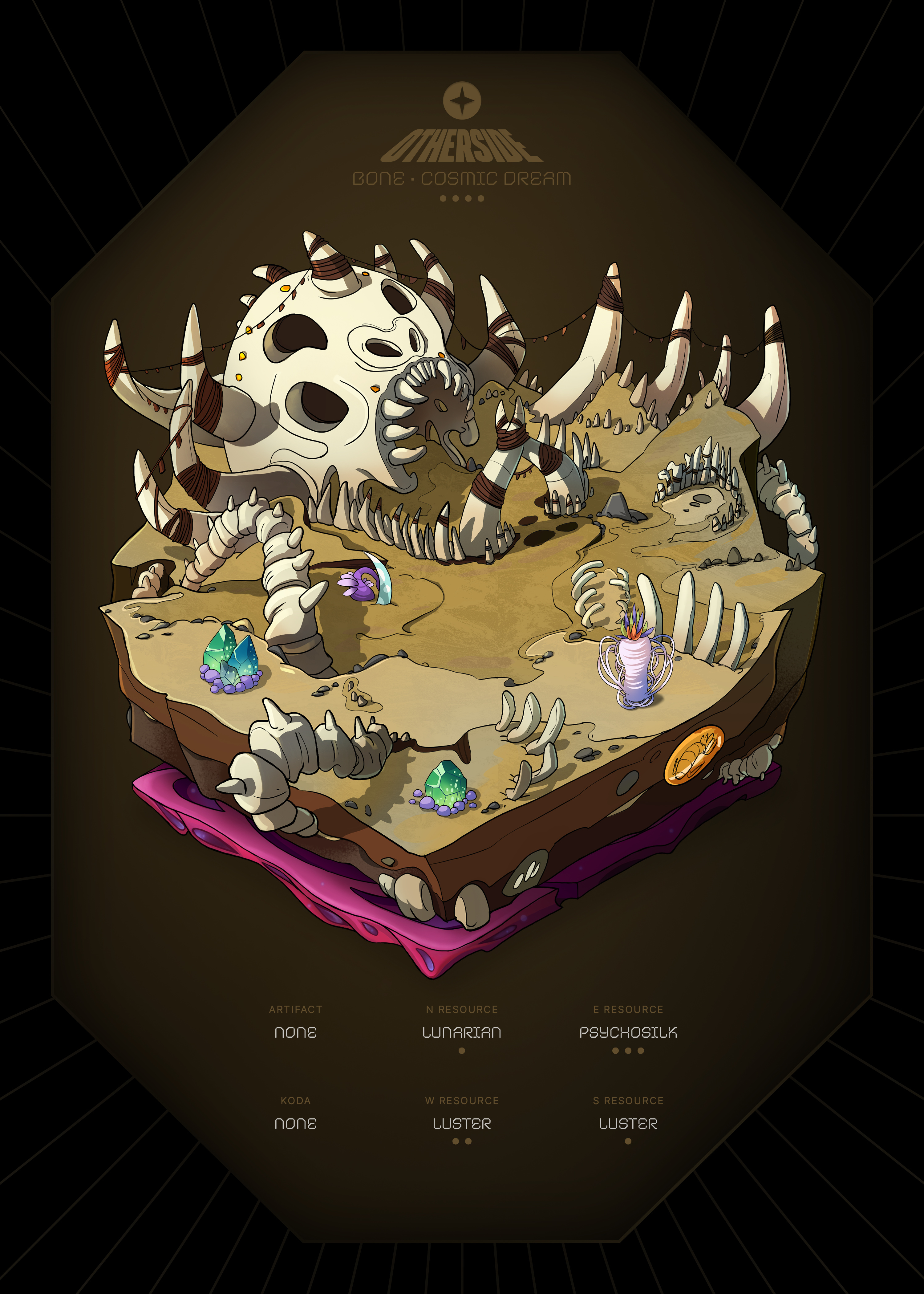 Otherdeed #90663 — Bone