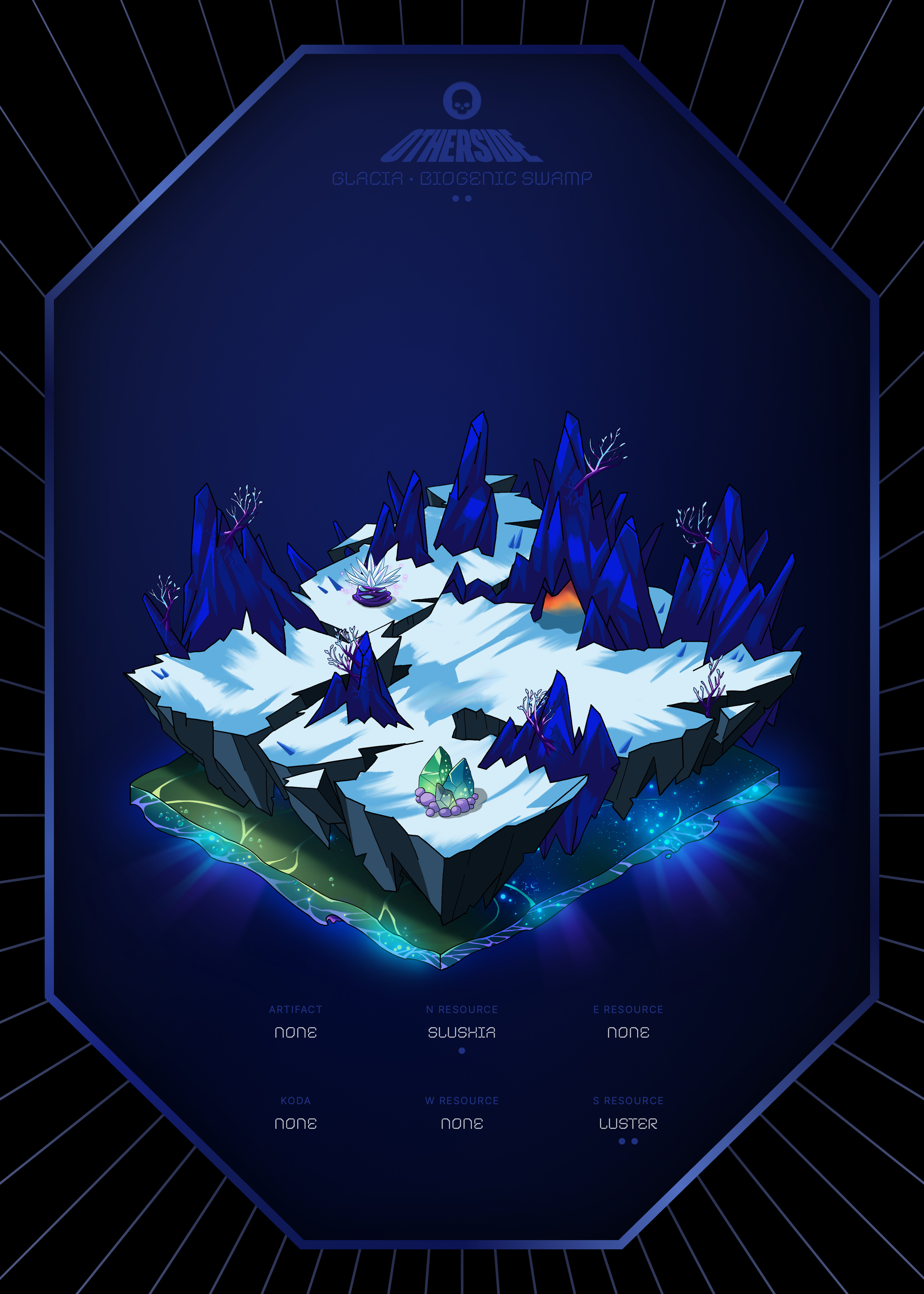 Otherdeed #5868 — Glacia