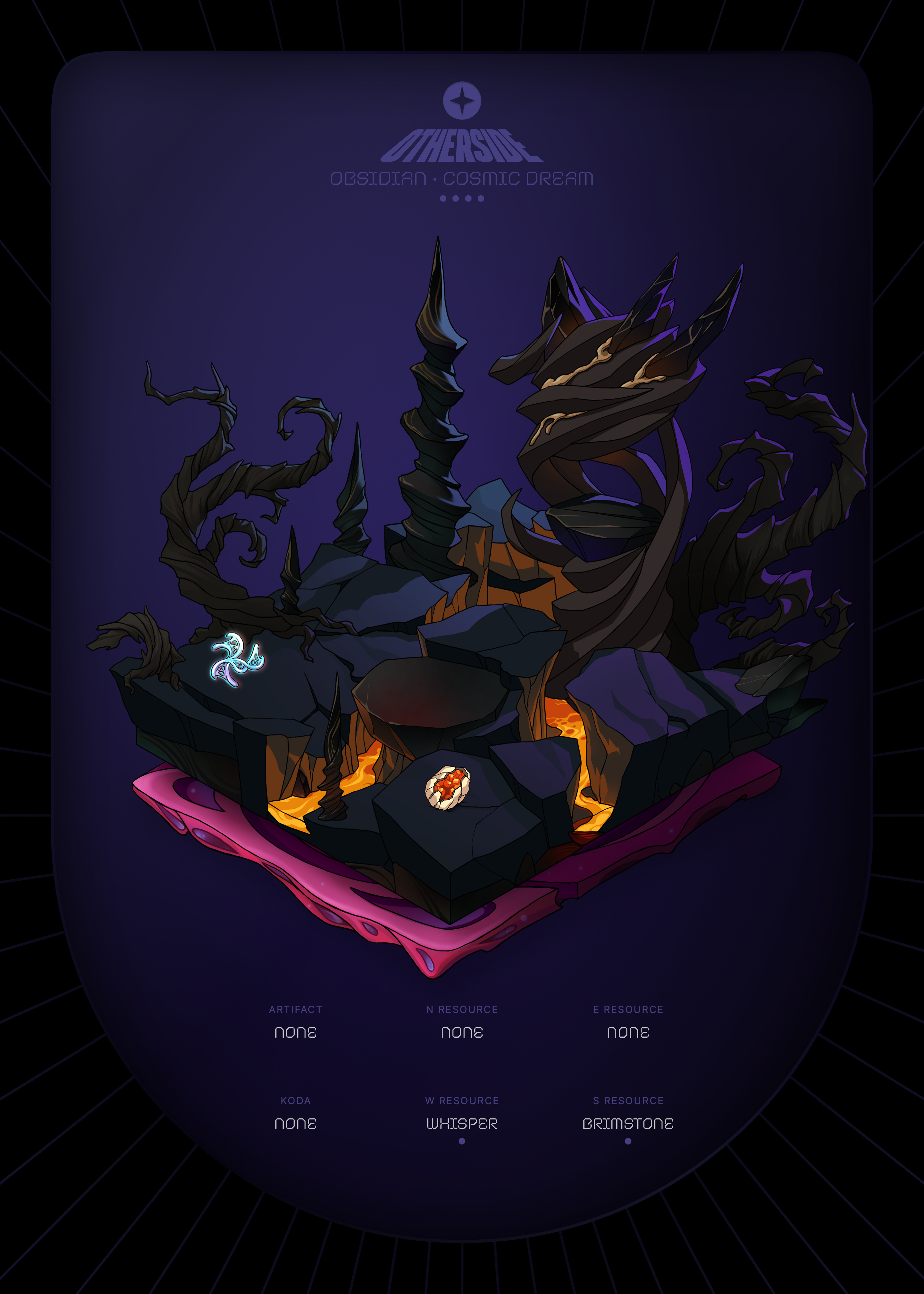 Otherdeed #95847 — Obsidian