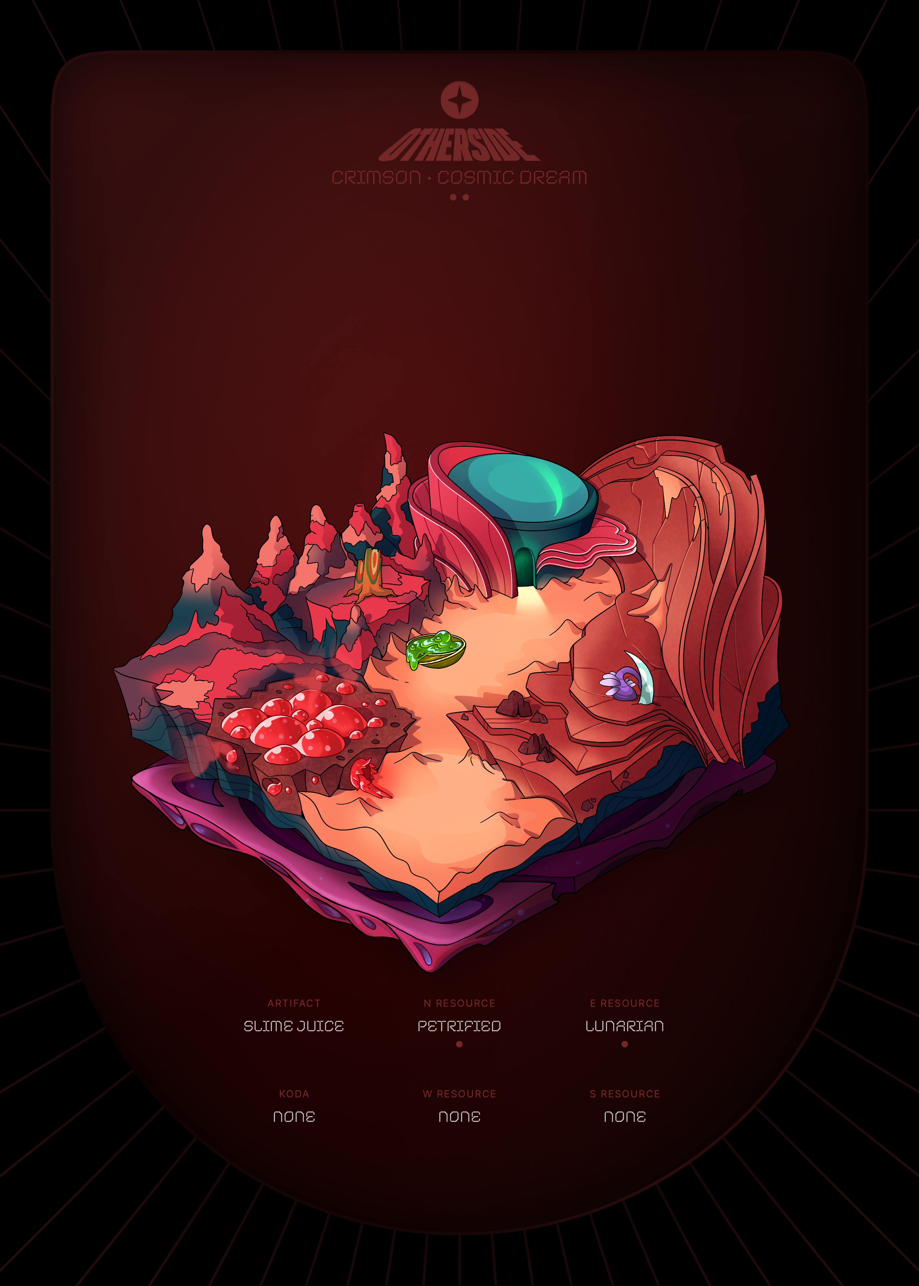 Otherdeed #30263 — Crimson