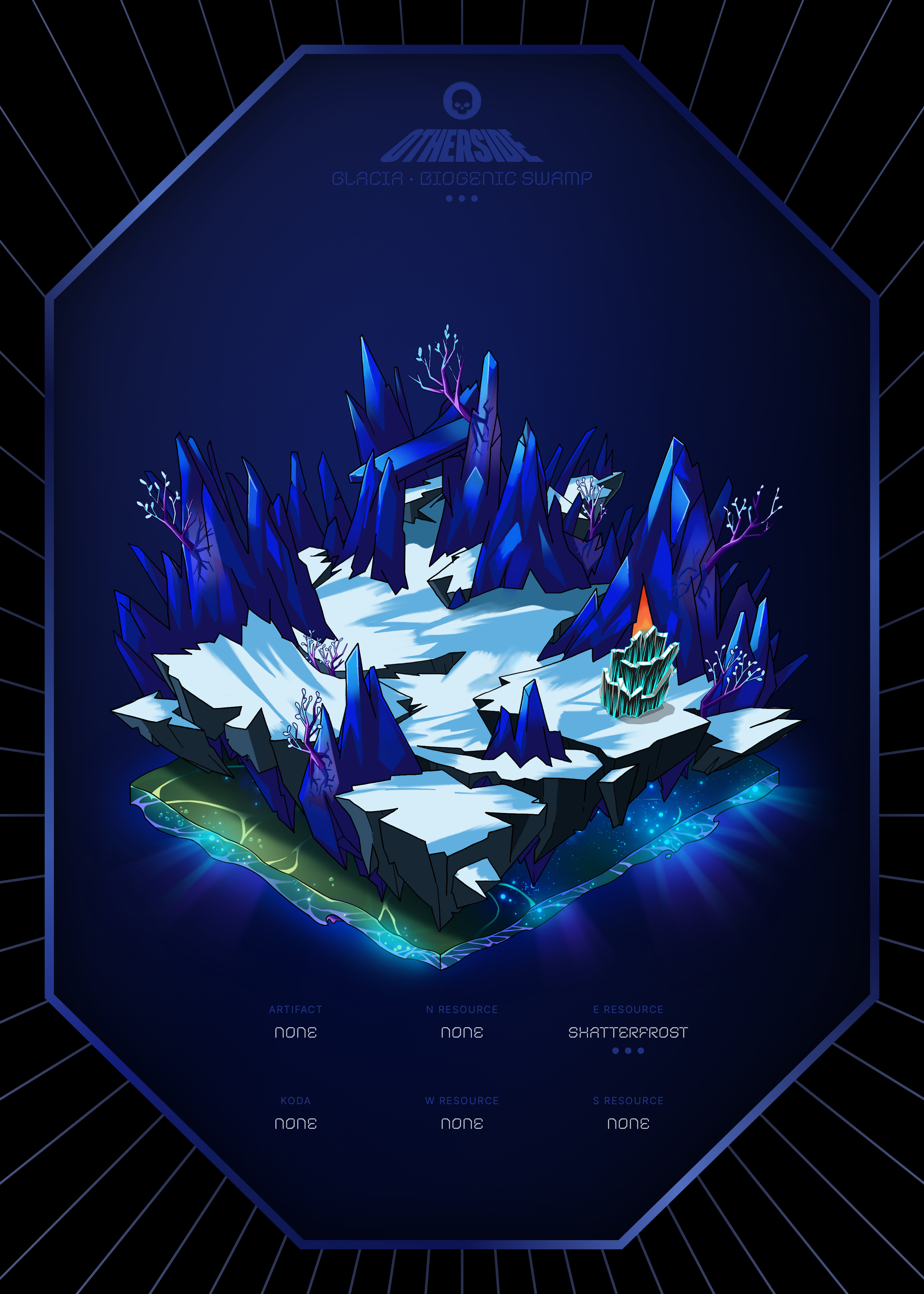 Otherdeed #1171 — Glacia