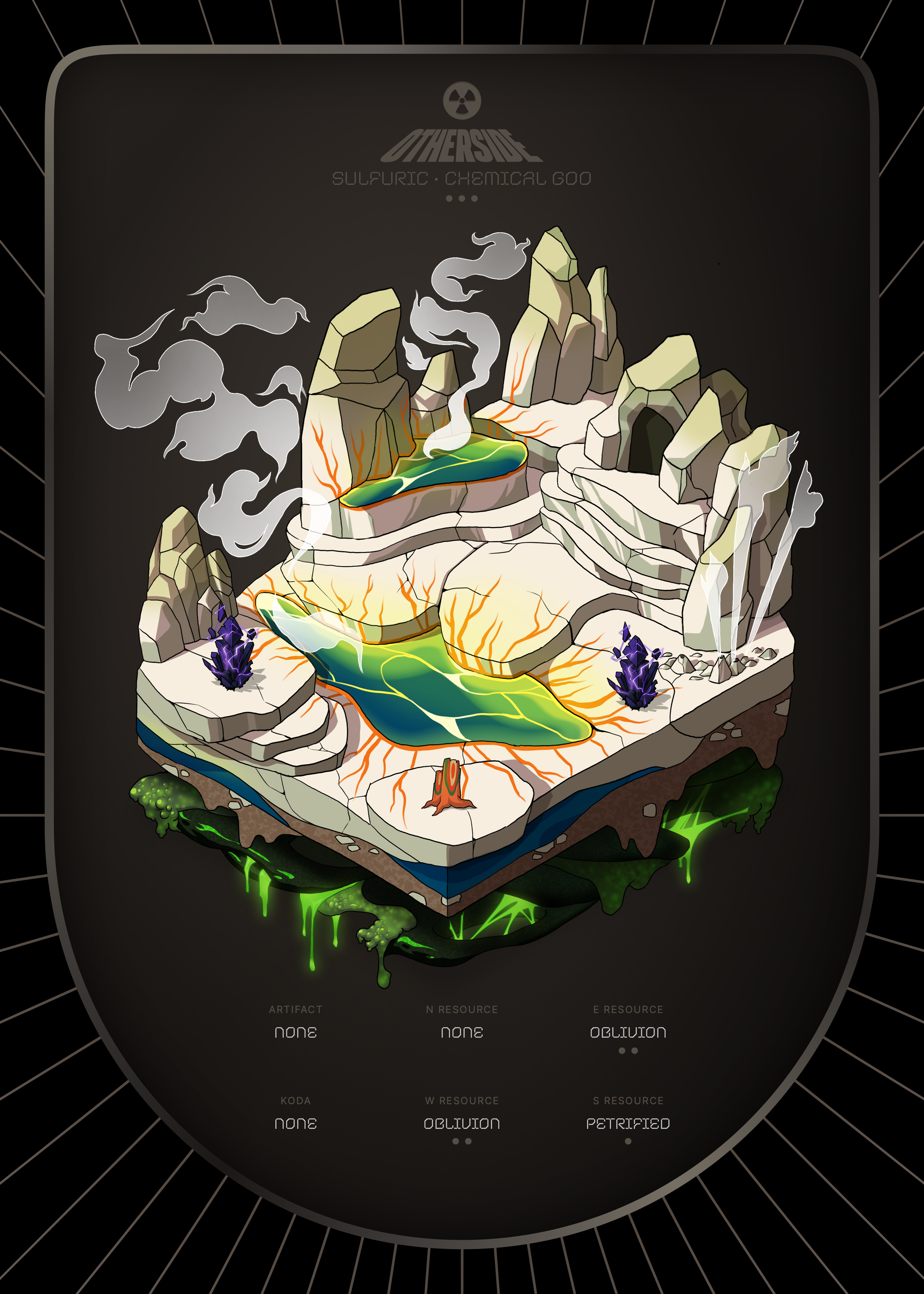 Otherdeed #22137 — Sulfuric