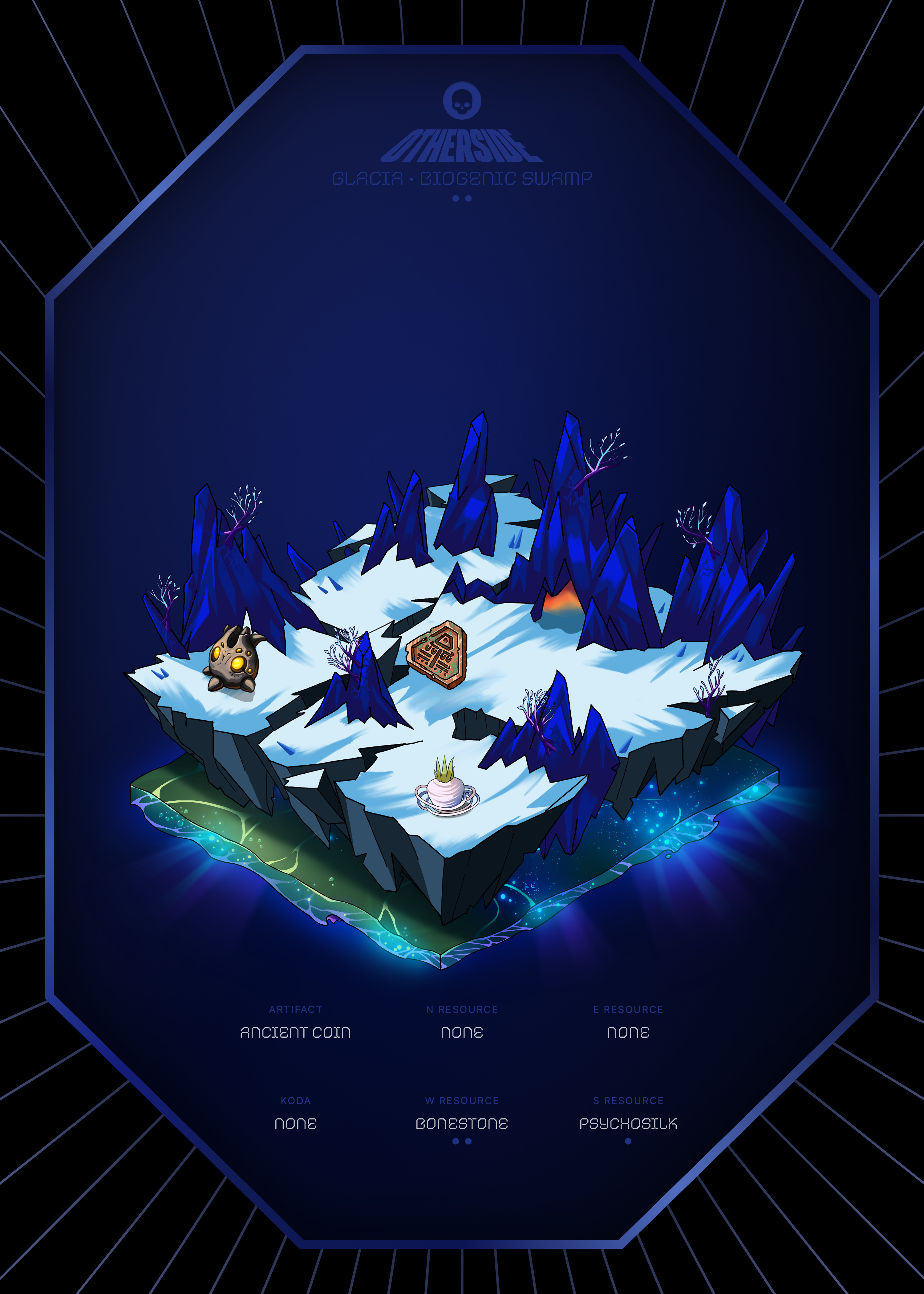 Otherdeed #8450 — Glacia