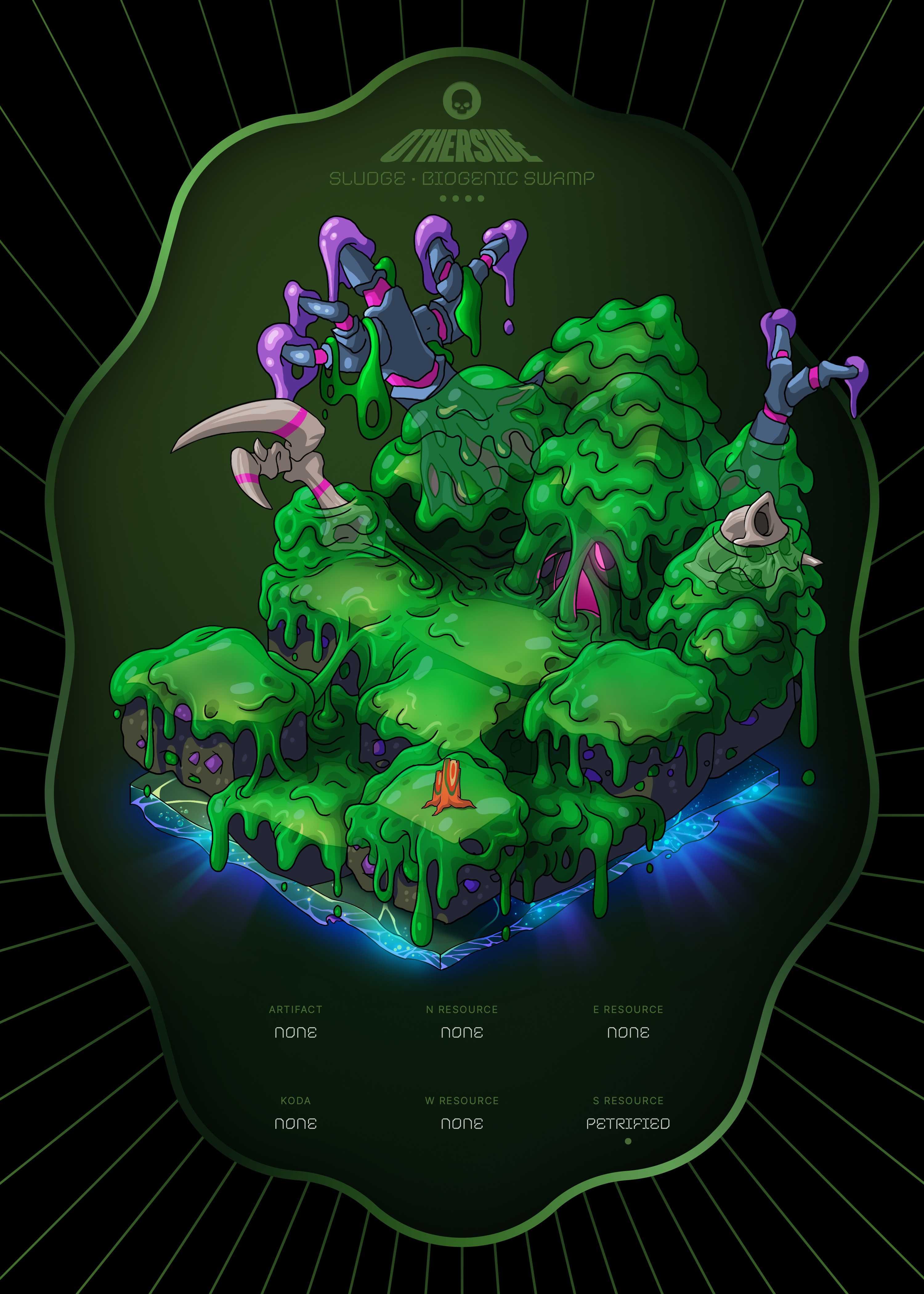 Otherdeed #4743 — Sludge