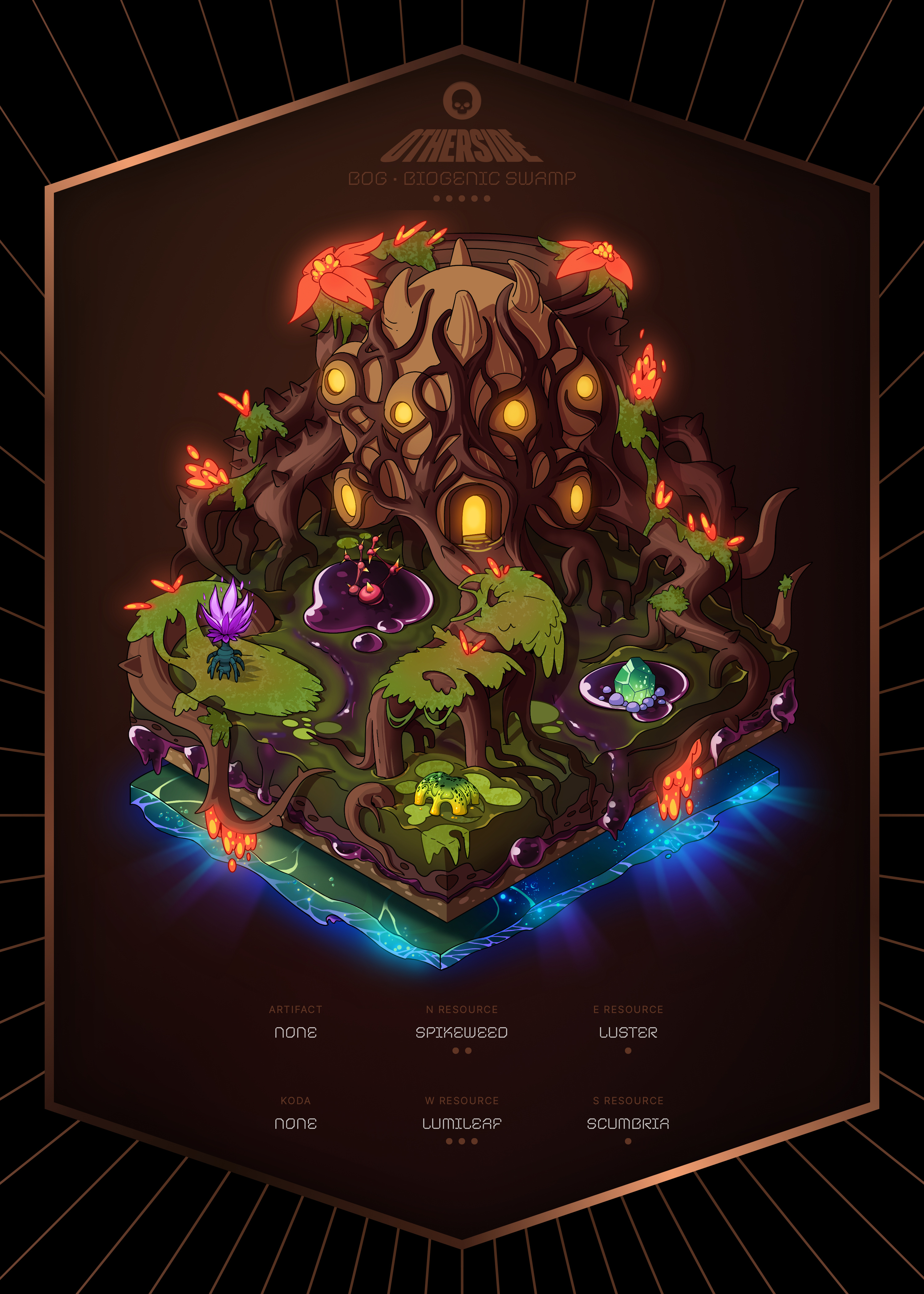 Otherdeed #7117 — Bog