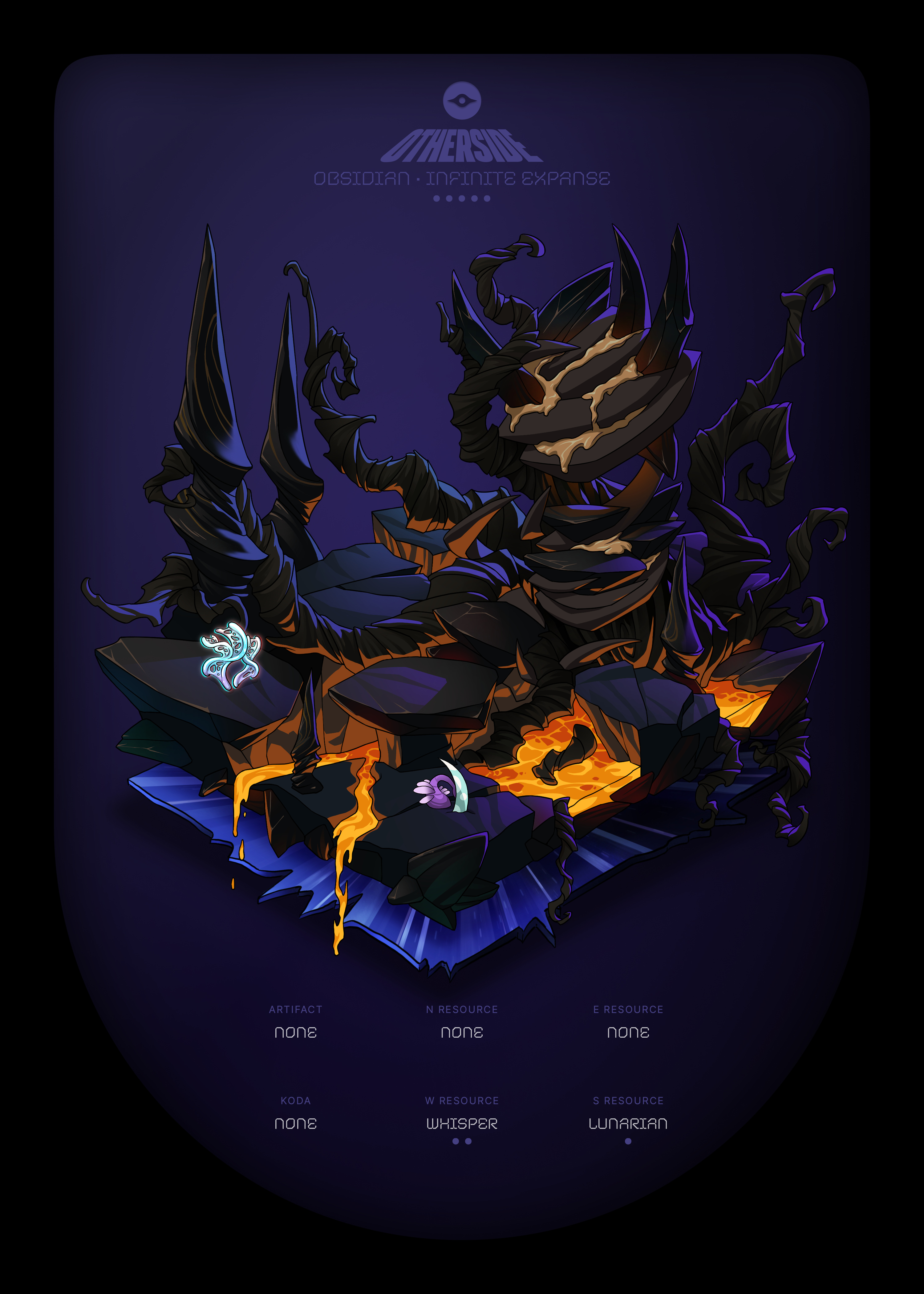 Otherdeed #58554 — Obsidian