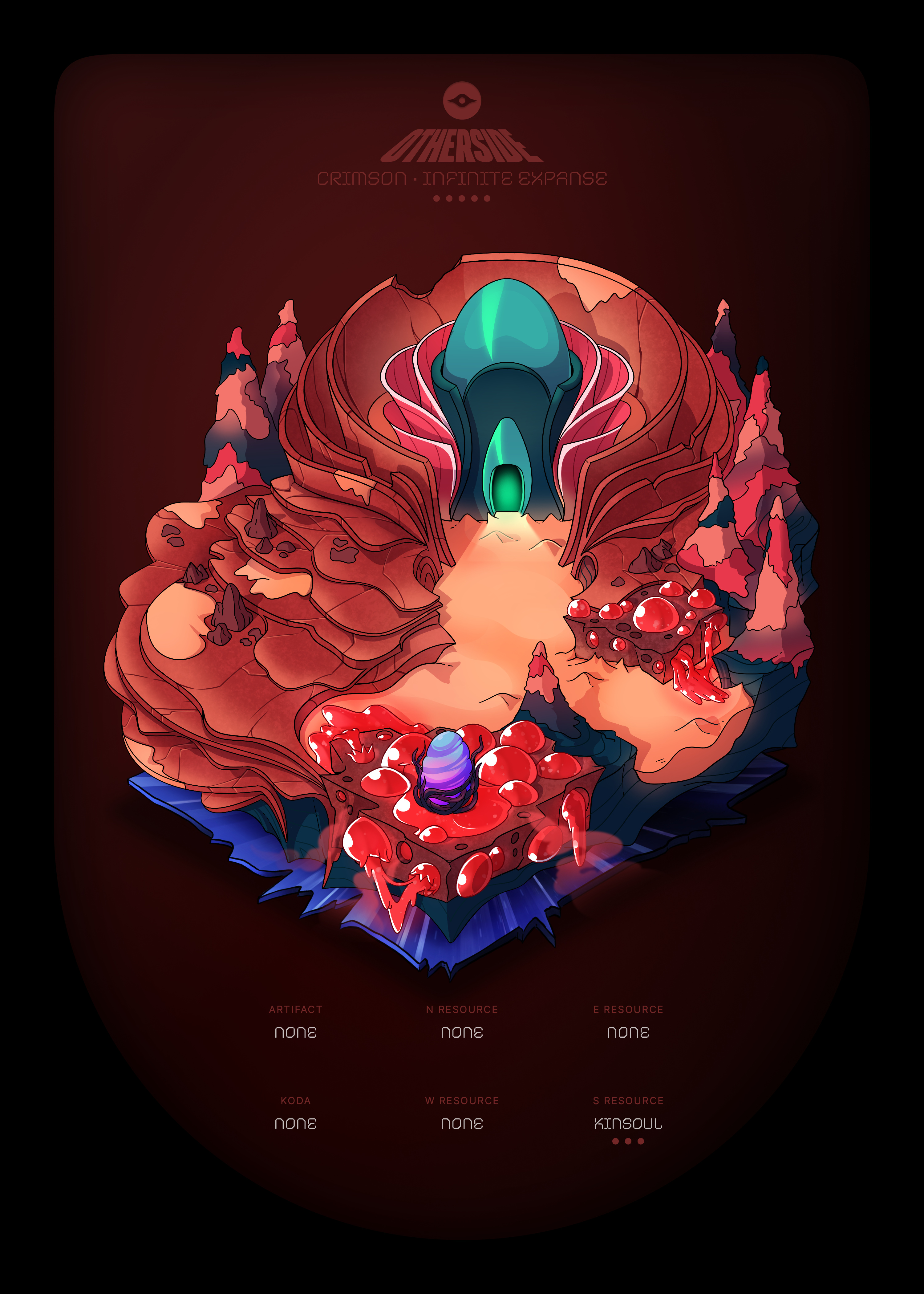 Otherdeed #42792 — Crimson