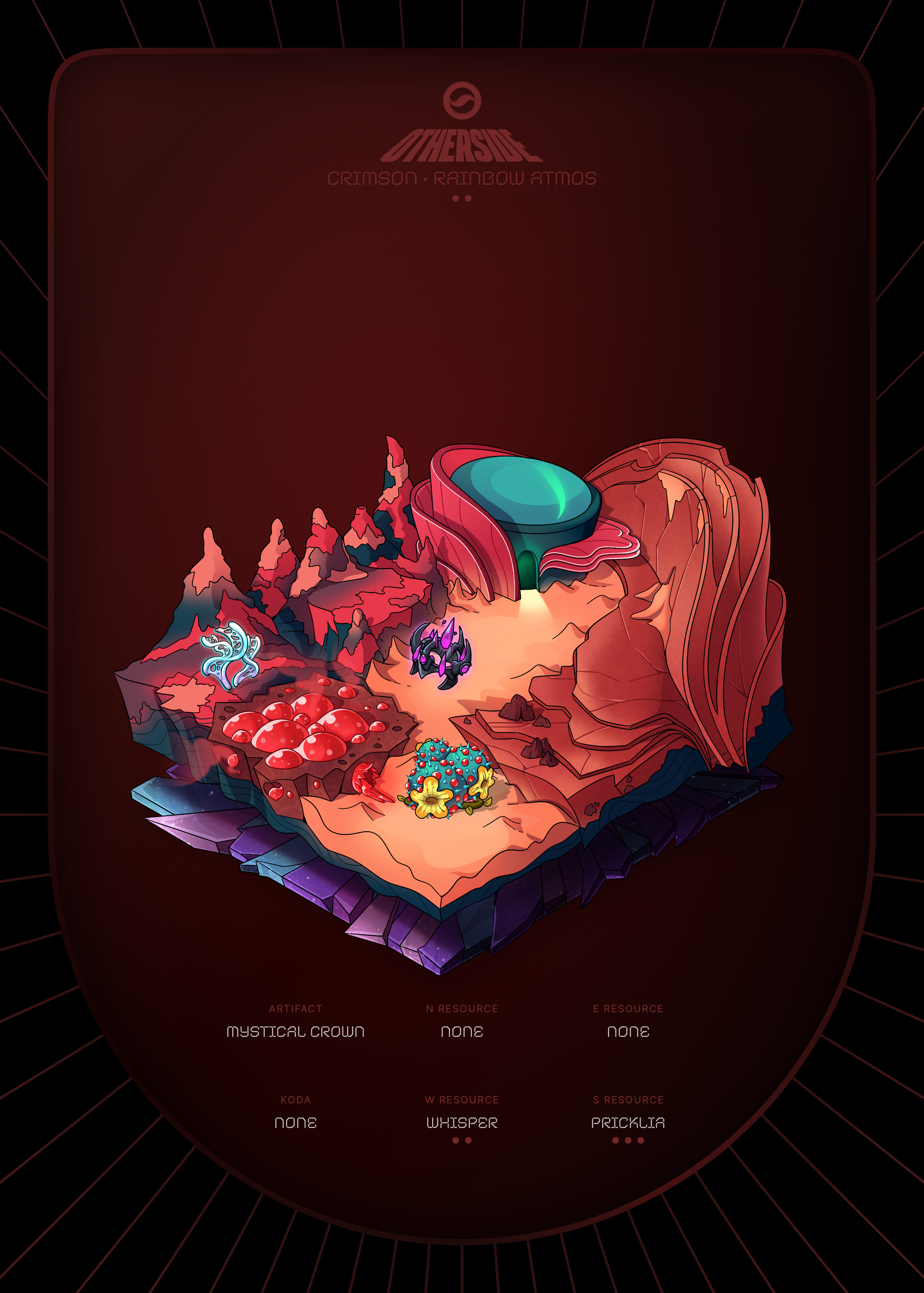 Otherdeed #78581 — Crimson