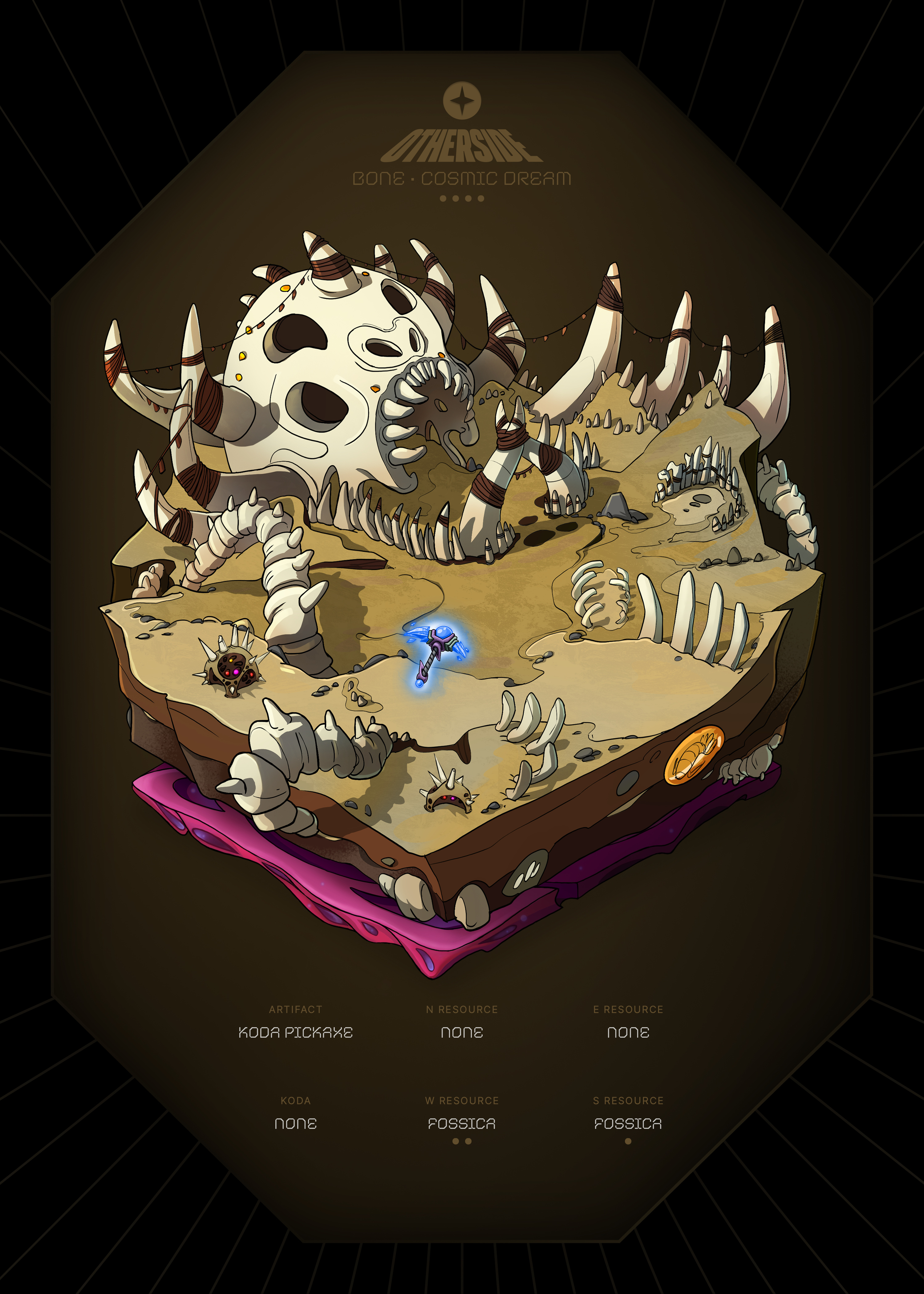 Otherdeed #92489 — Bone