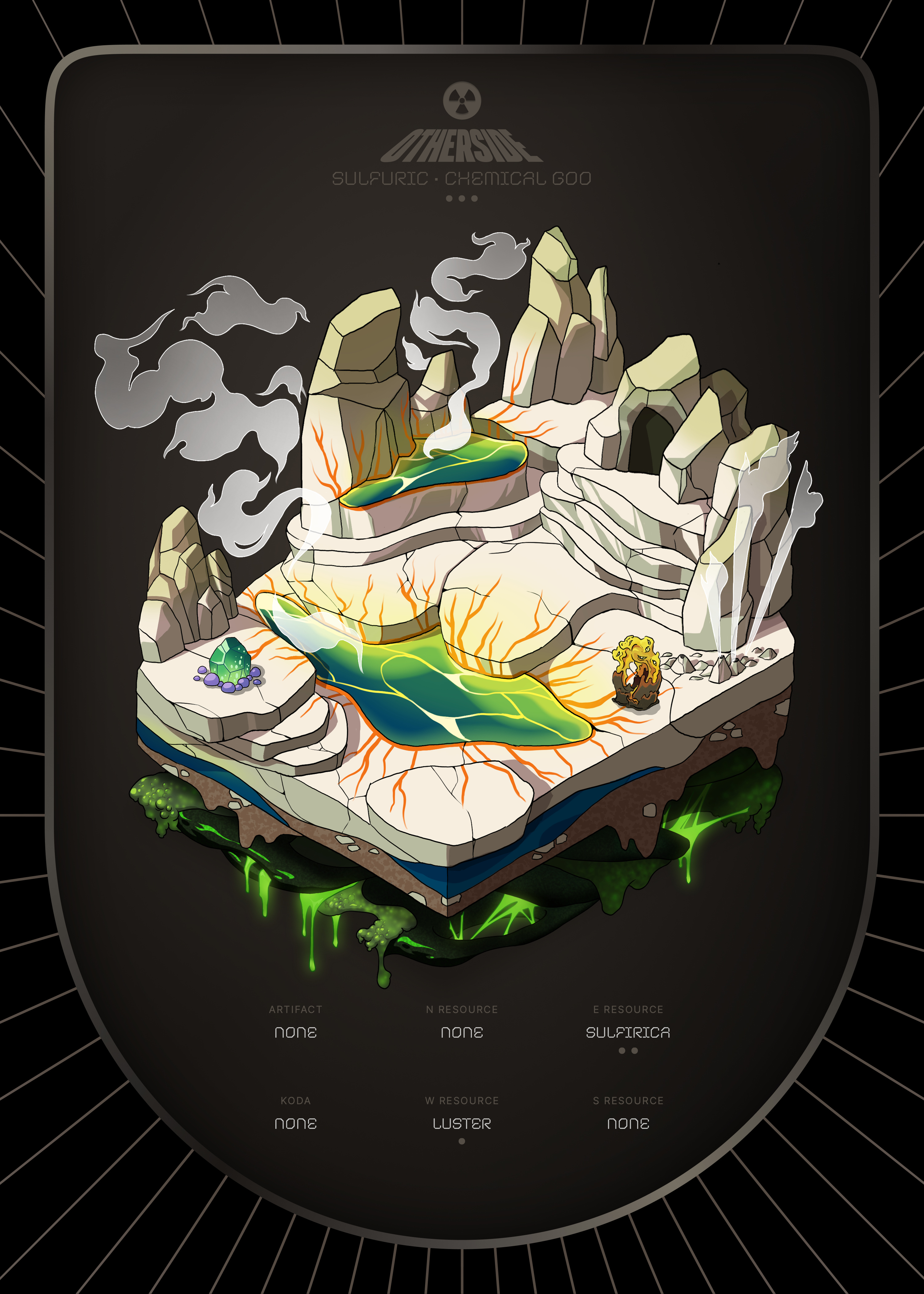Otherdeed #10226 — Sulfuric