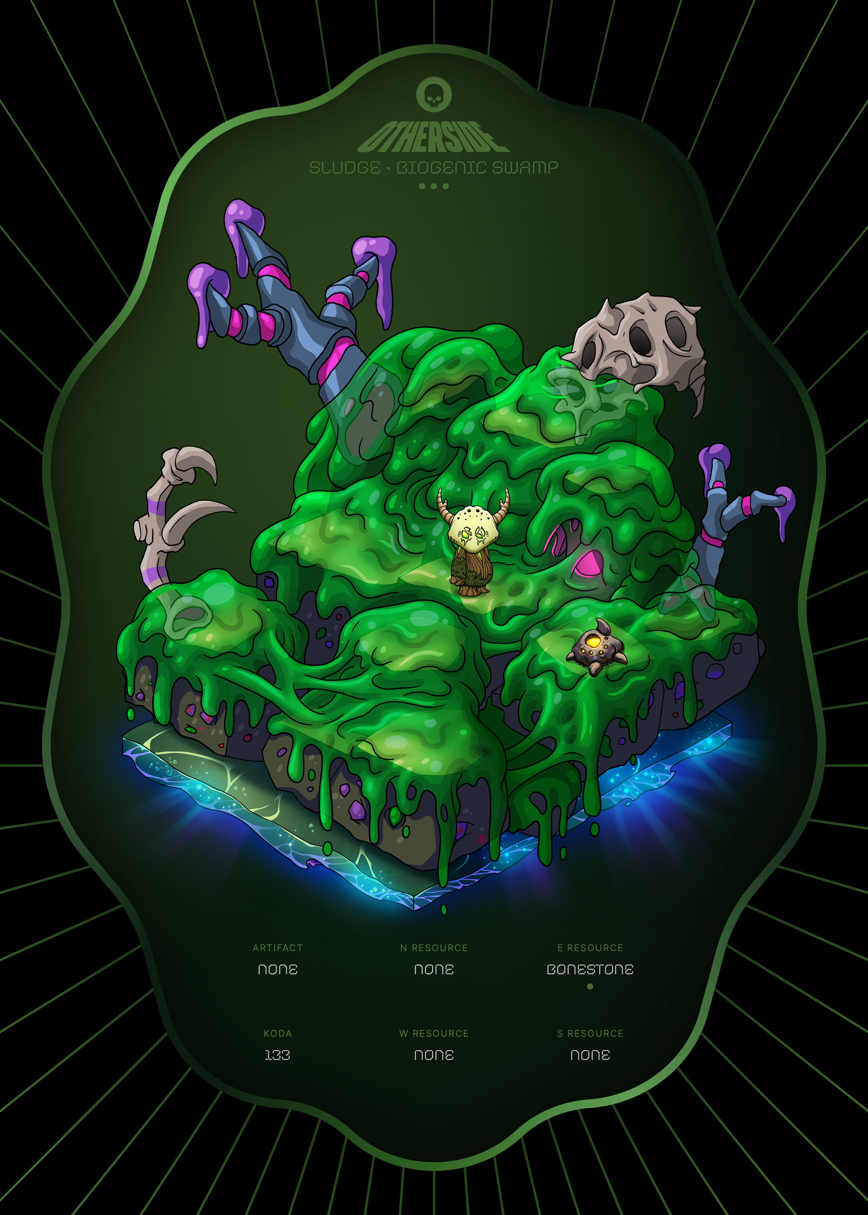 Otherdeed #8549 — Sludge