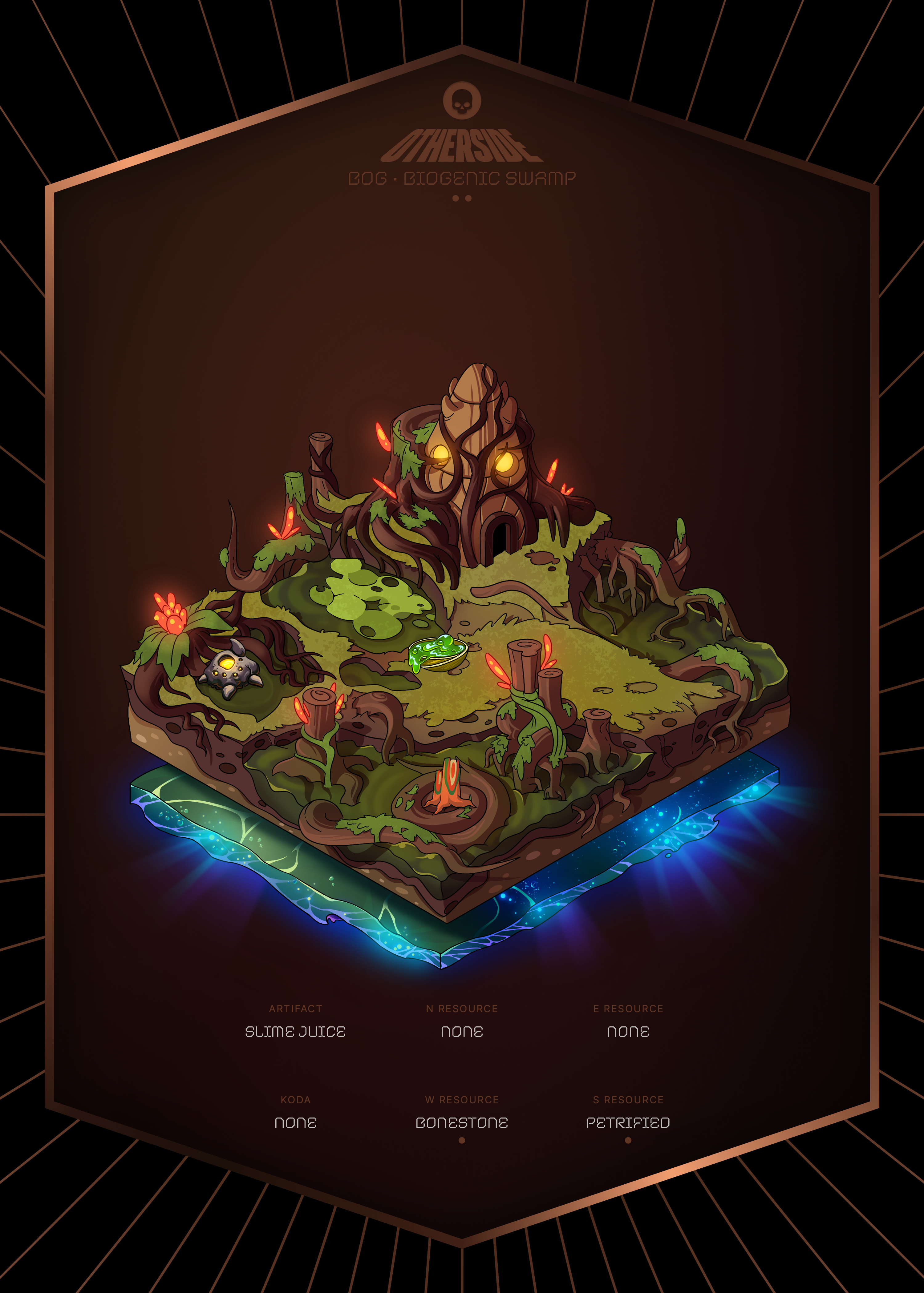 Otherdeed #3513 — Bog