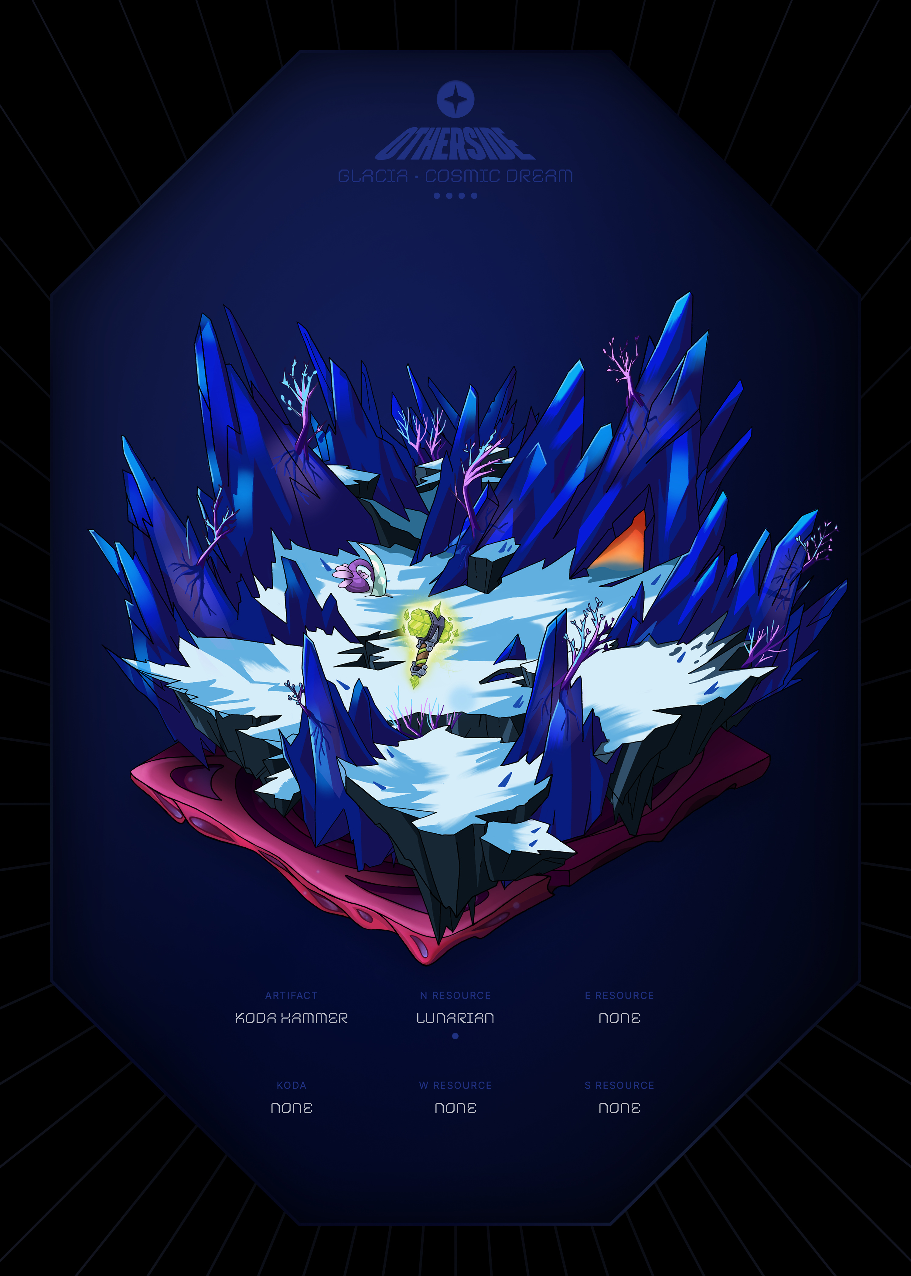 Otherdeed #31226 — Glacia