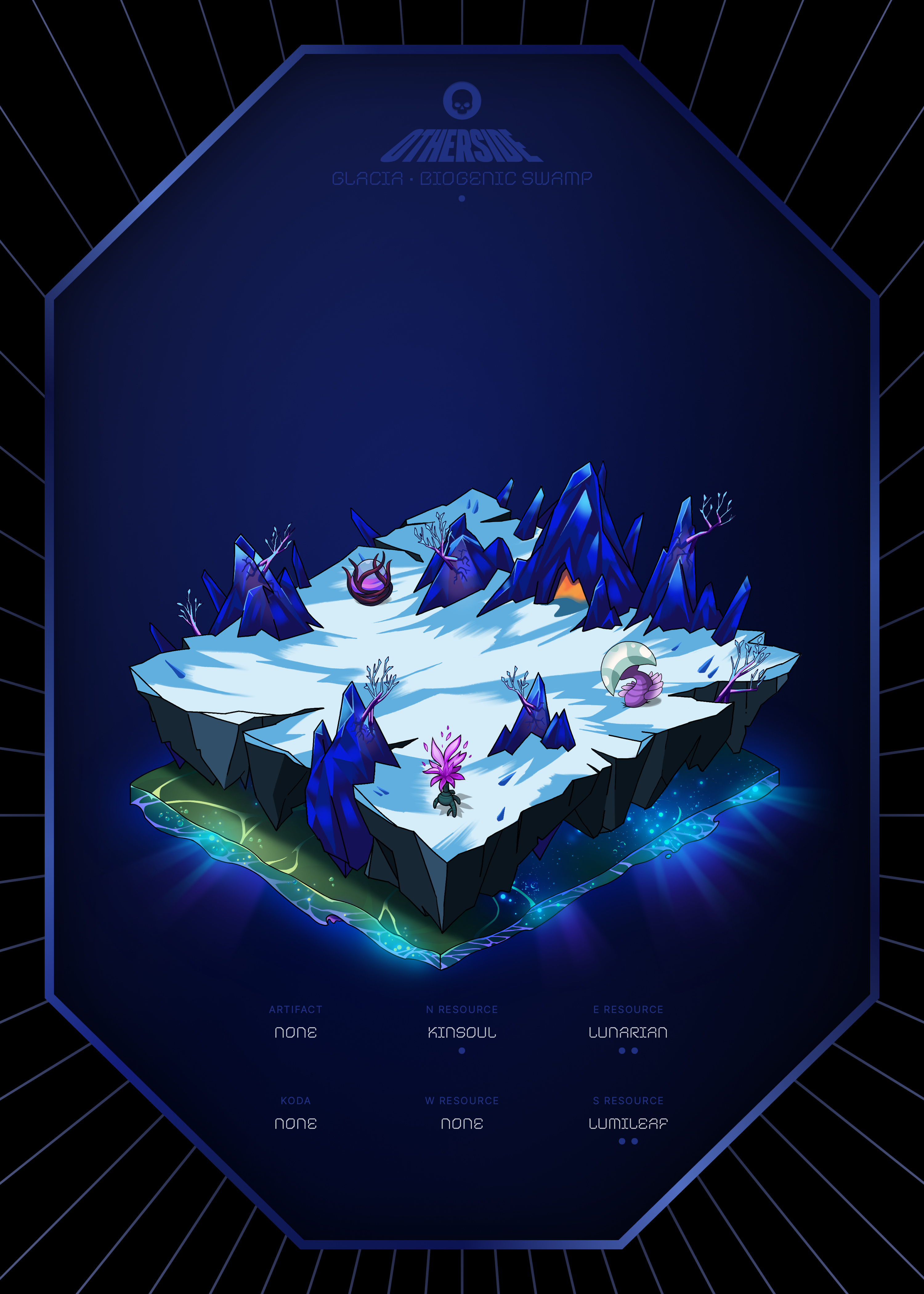 Otherdeed #2206 — Glacia