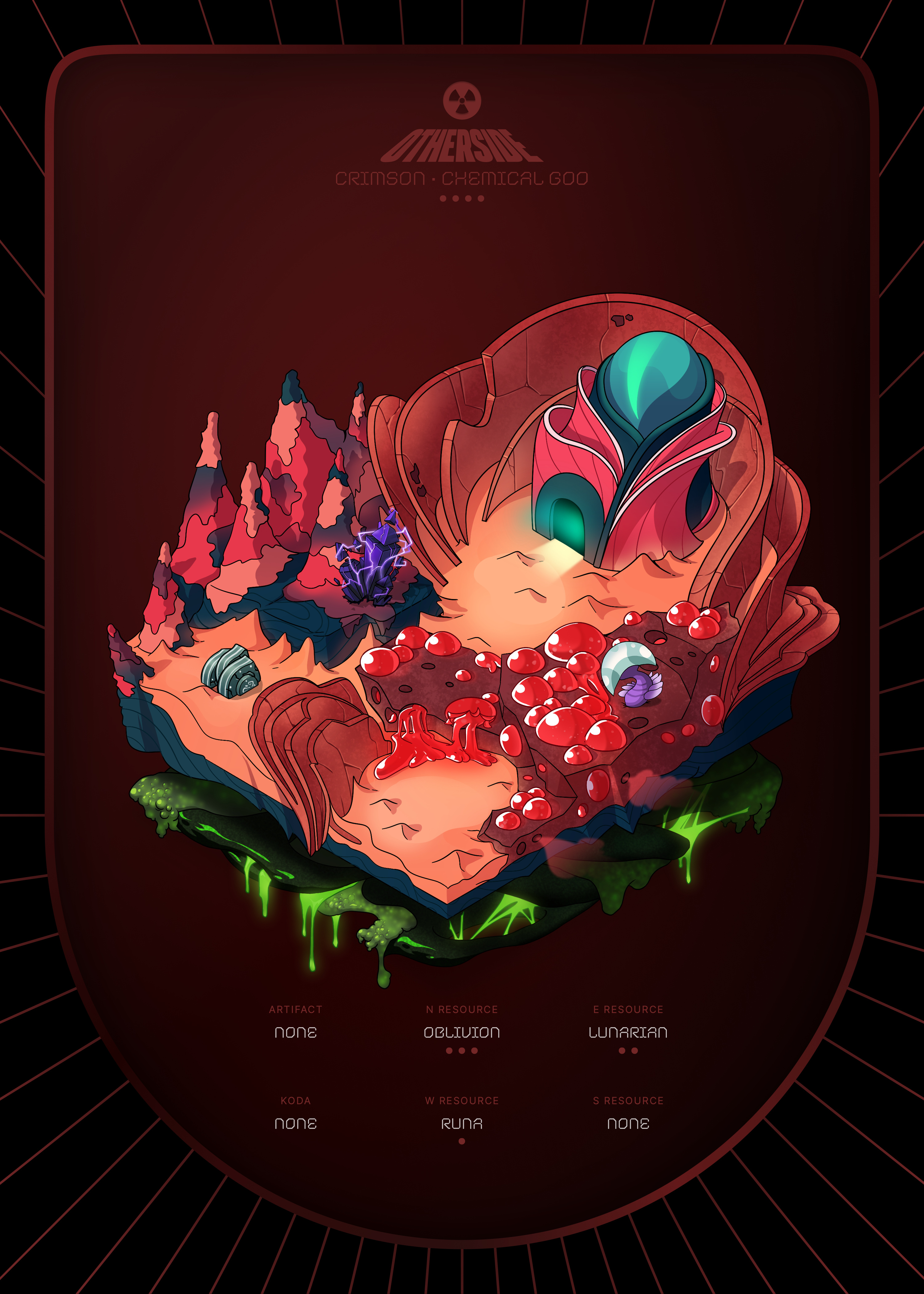 Otherdeed #21321 — Crimson