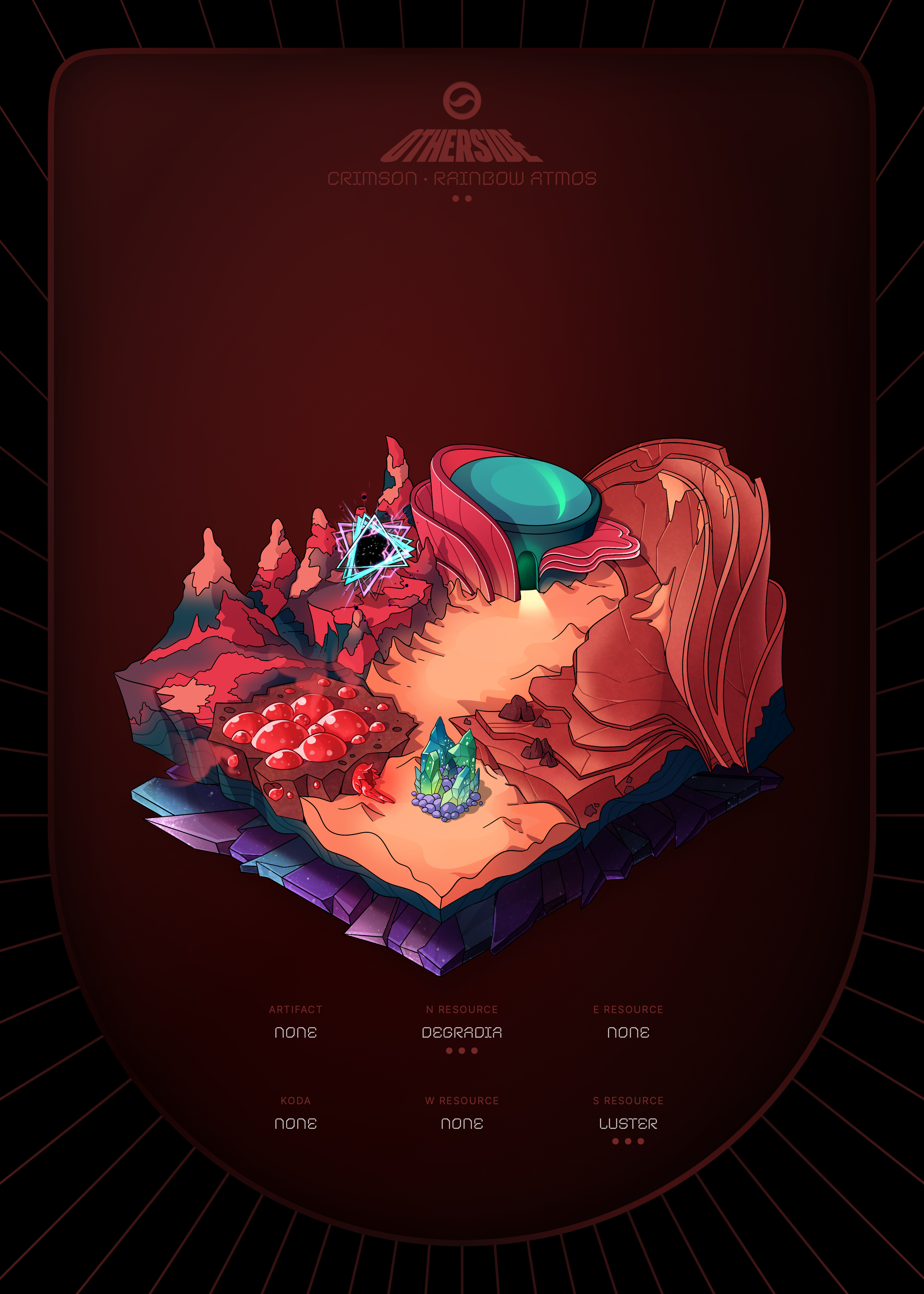 Otherdeed #86676 — Crimson