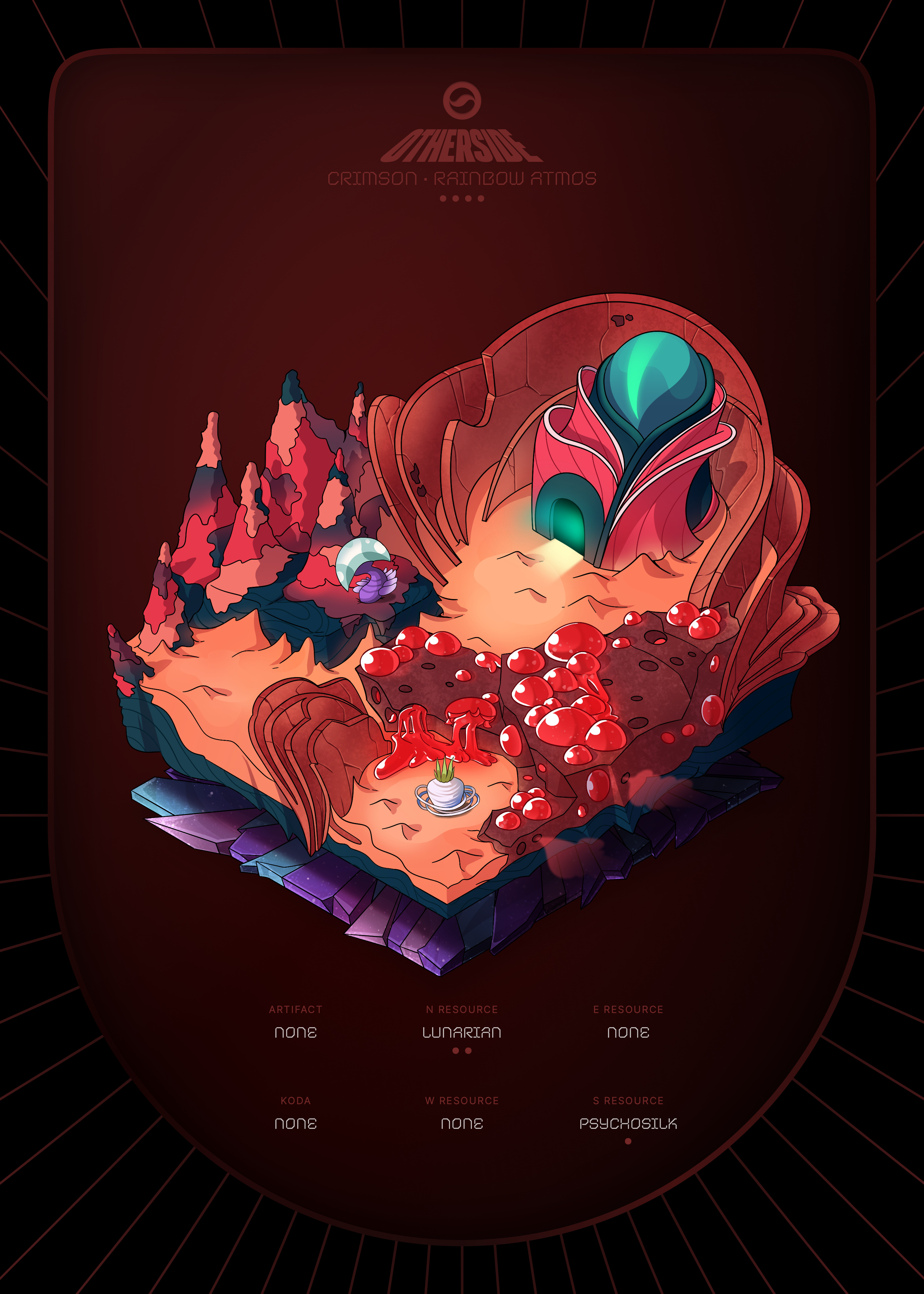Otherdeed #81269 — Crimson