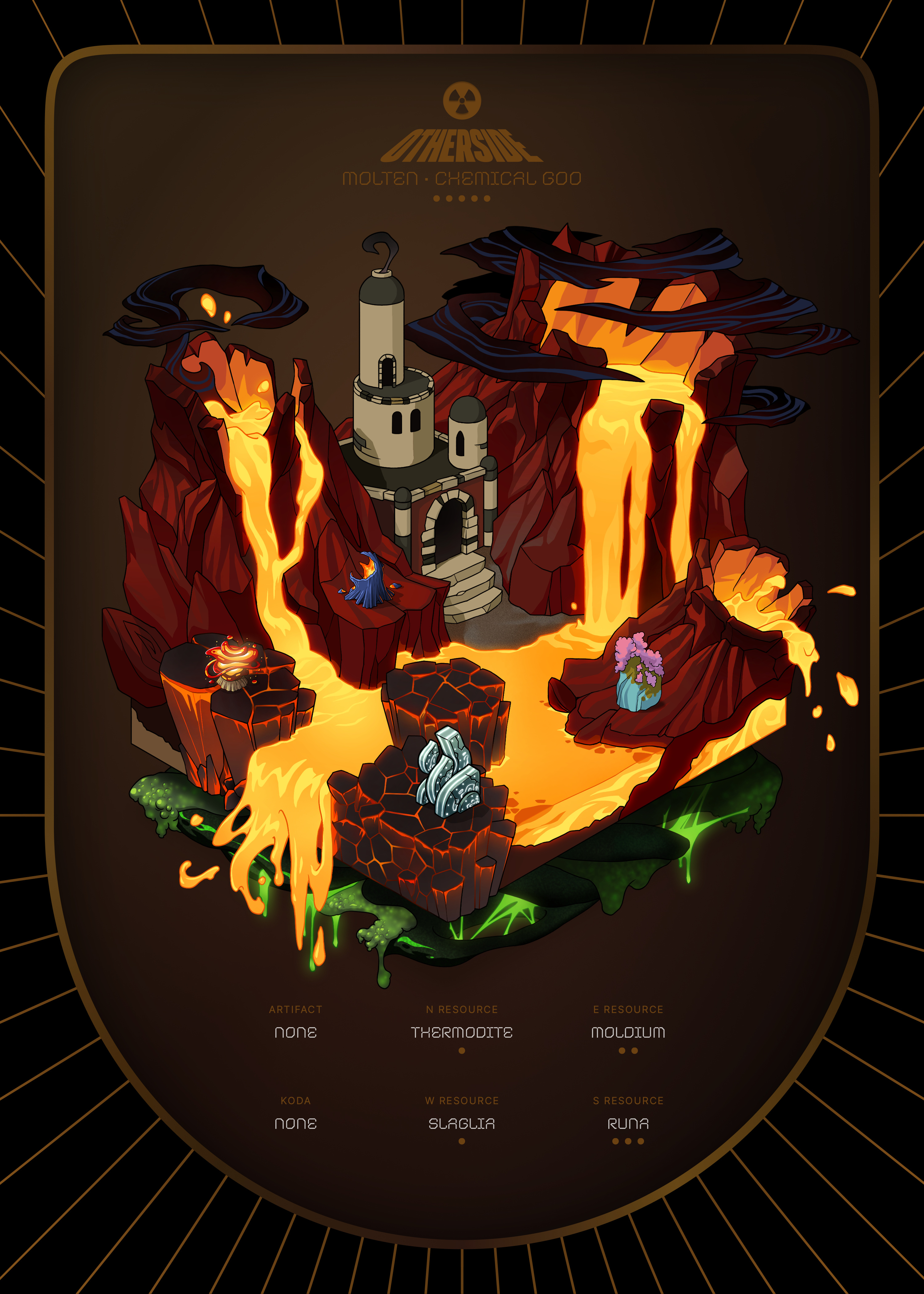 Otherdeed #29822 — Molten