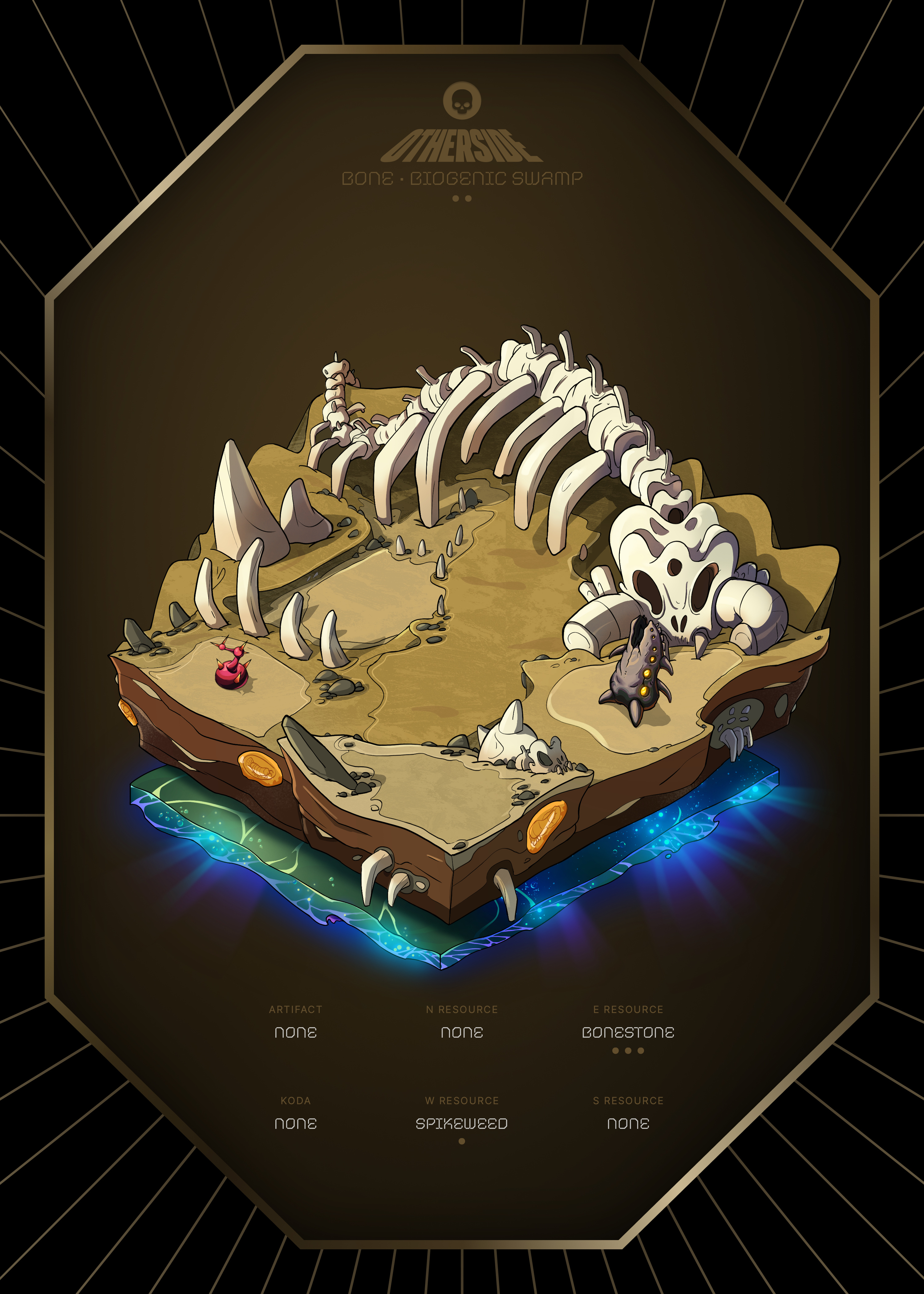 Otherdeed #7876 — Bone