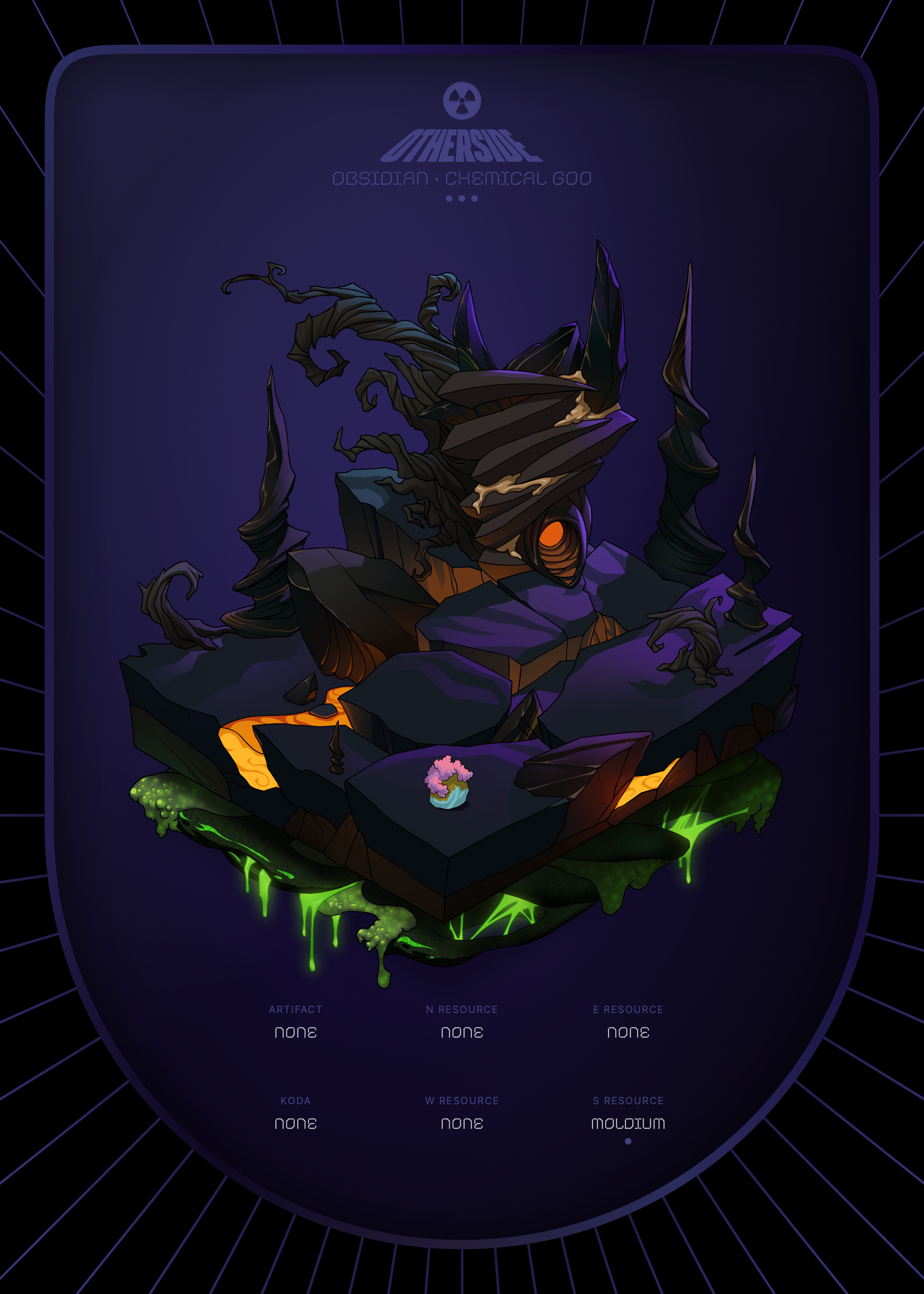 Otherdeed #21044 — Obsidian
