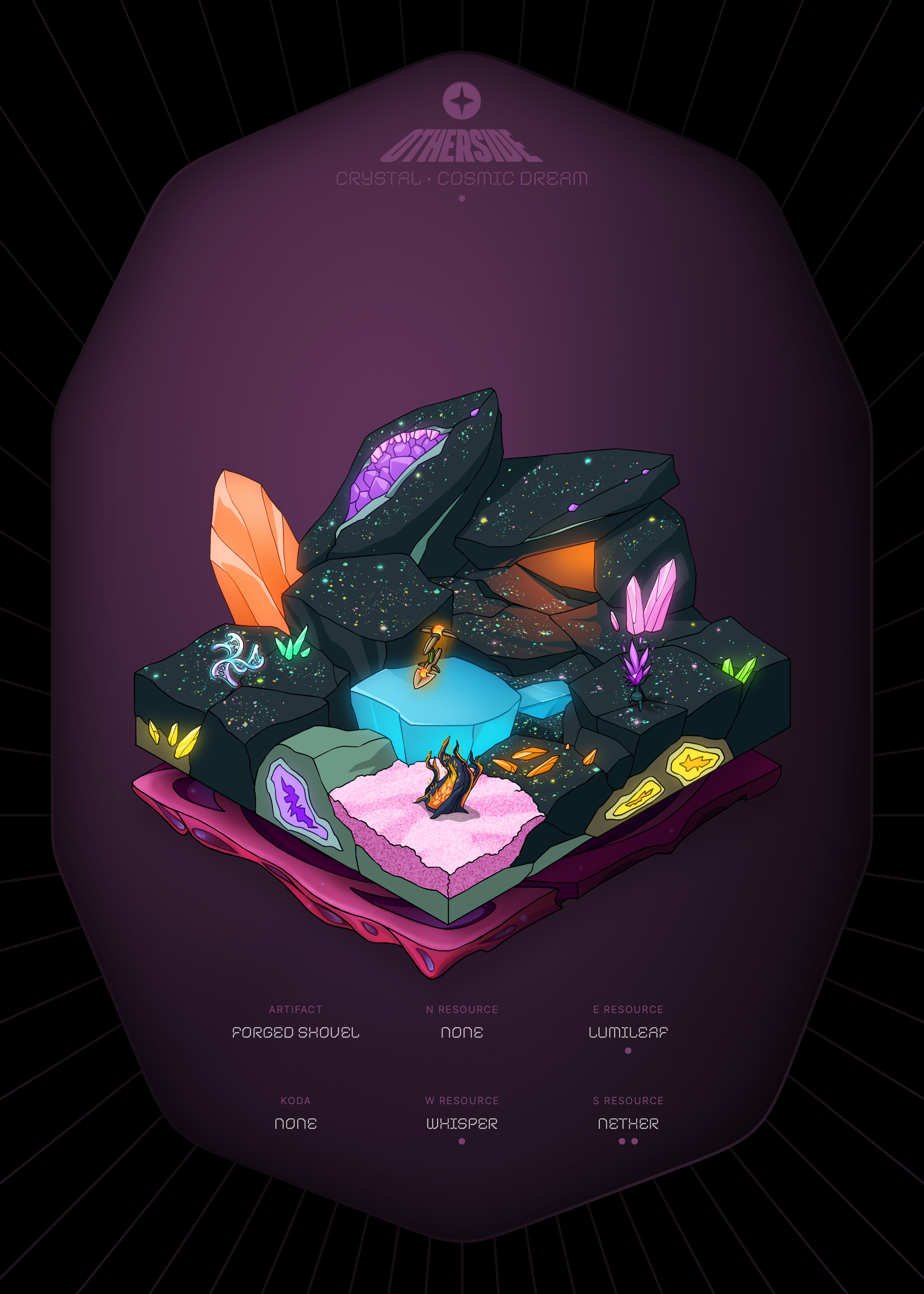 Otherdeed #37863 — Crystal