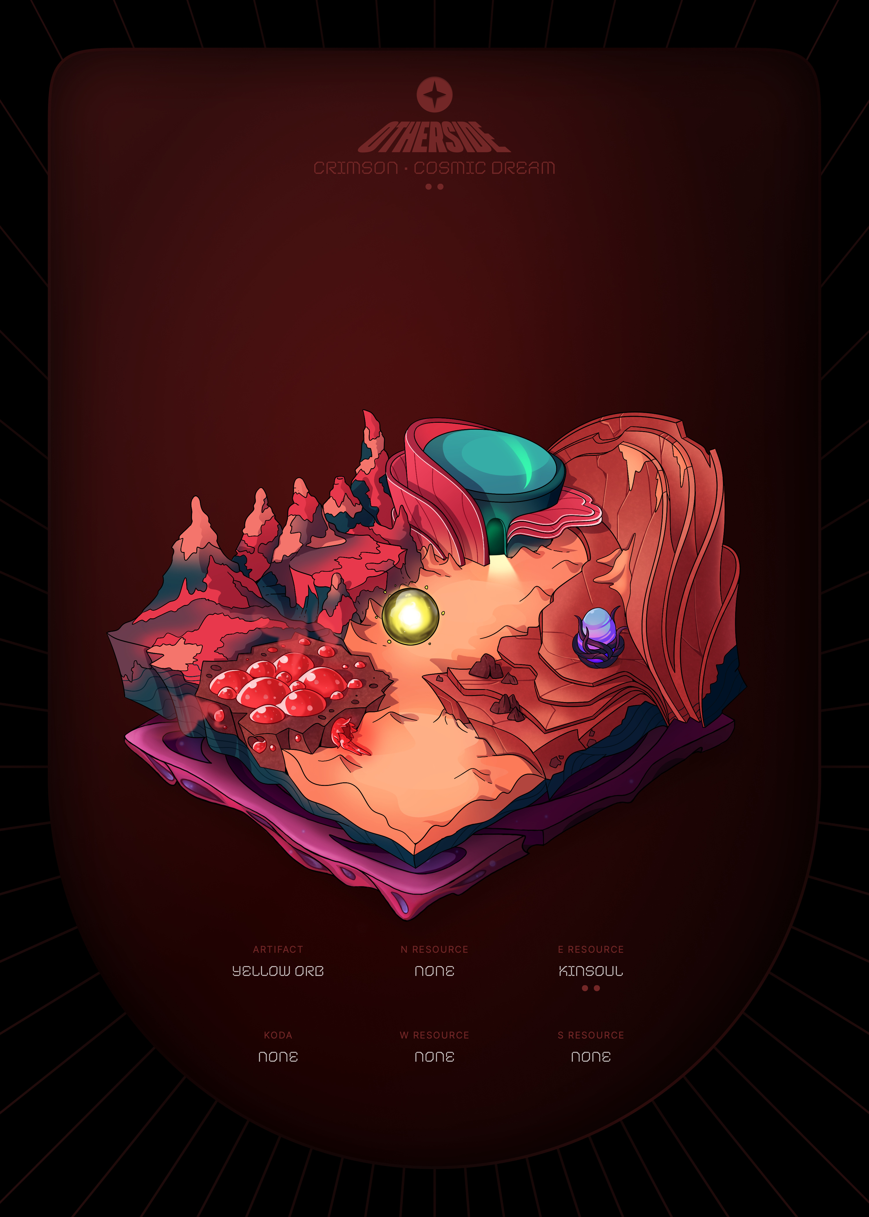 Otherdeed #38587 — Crimson
