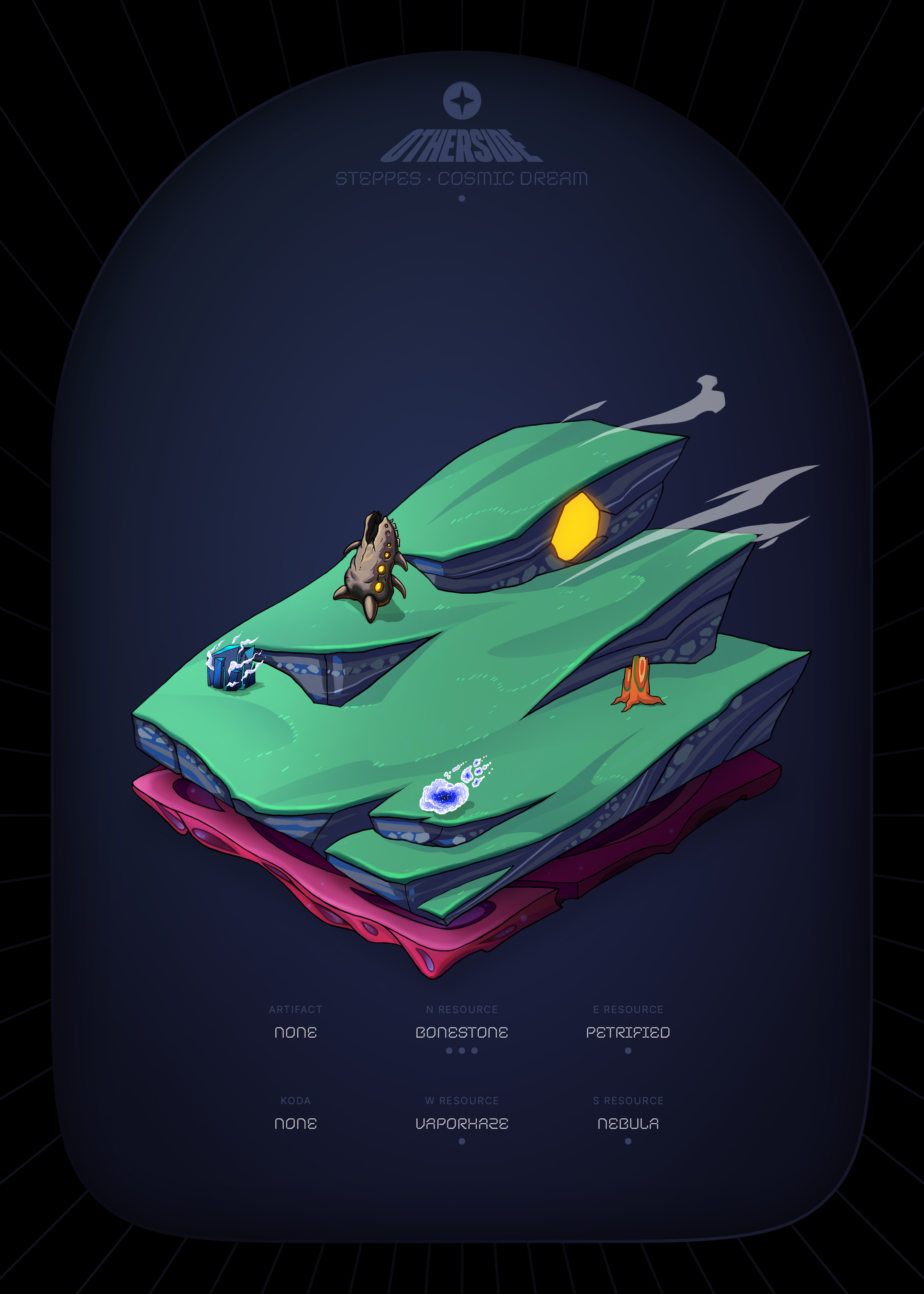 Otherdeed #36470 — Steppes