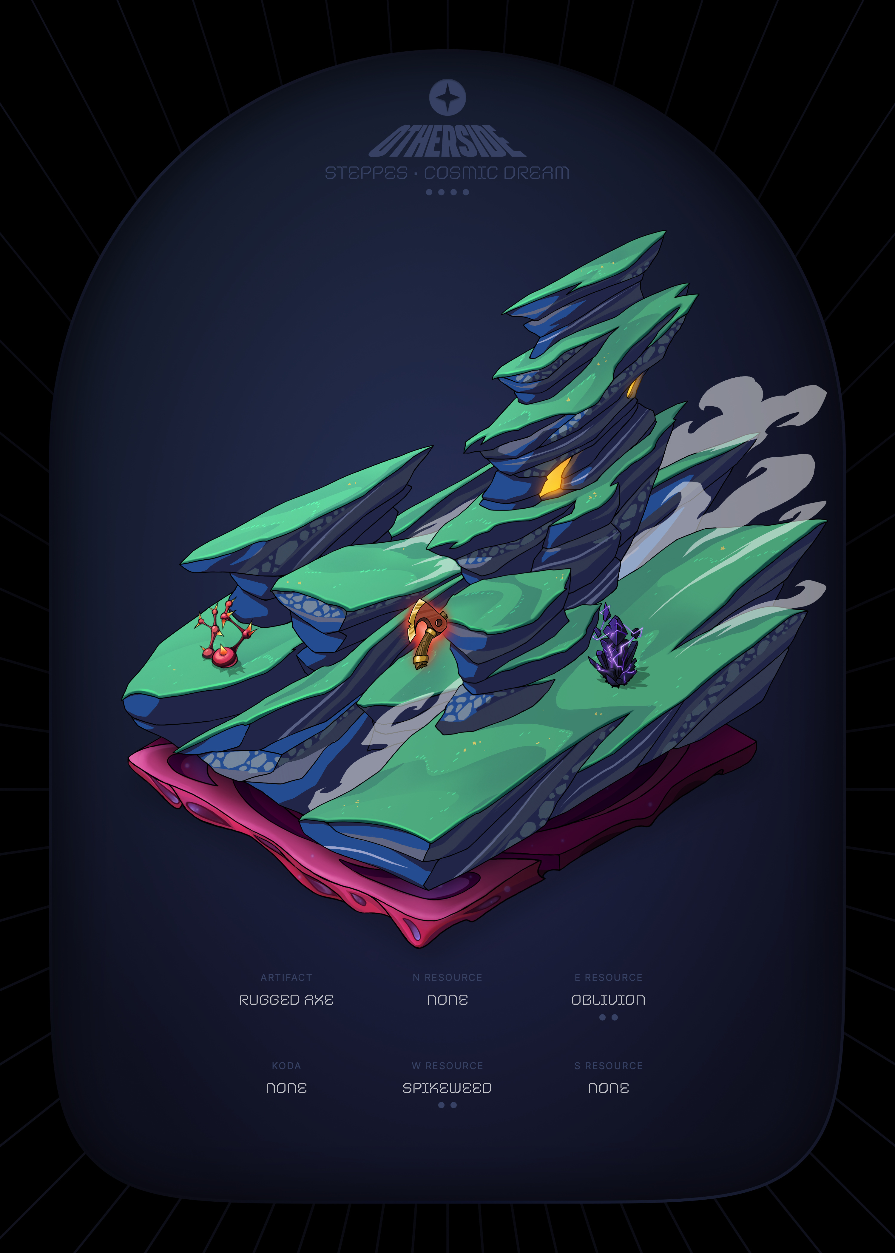 Otherdeed #94461 — Steppes