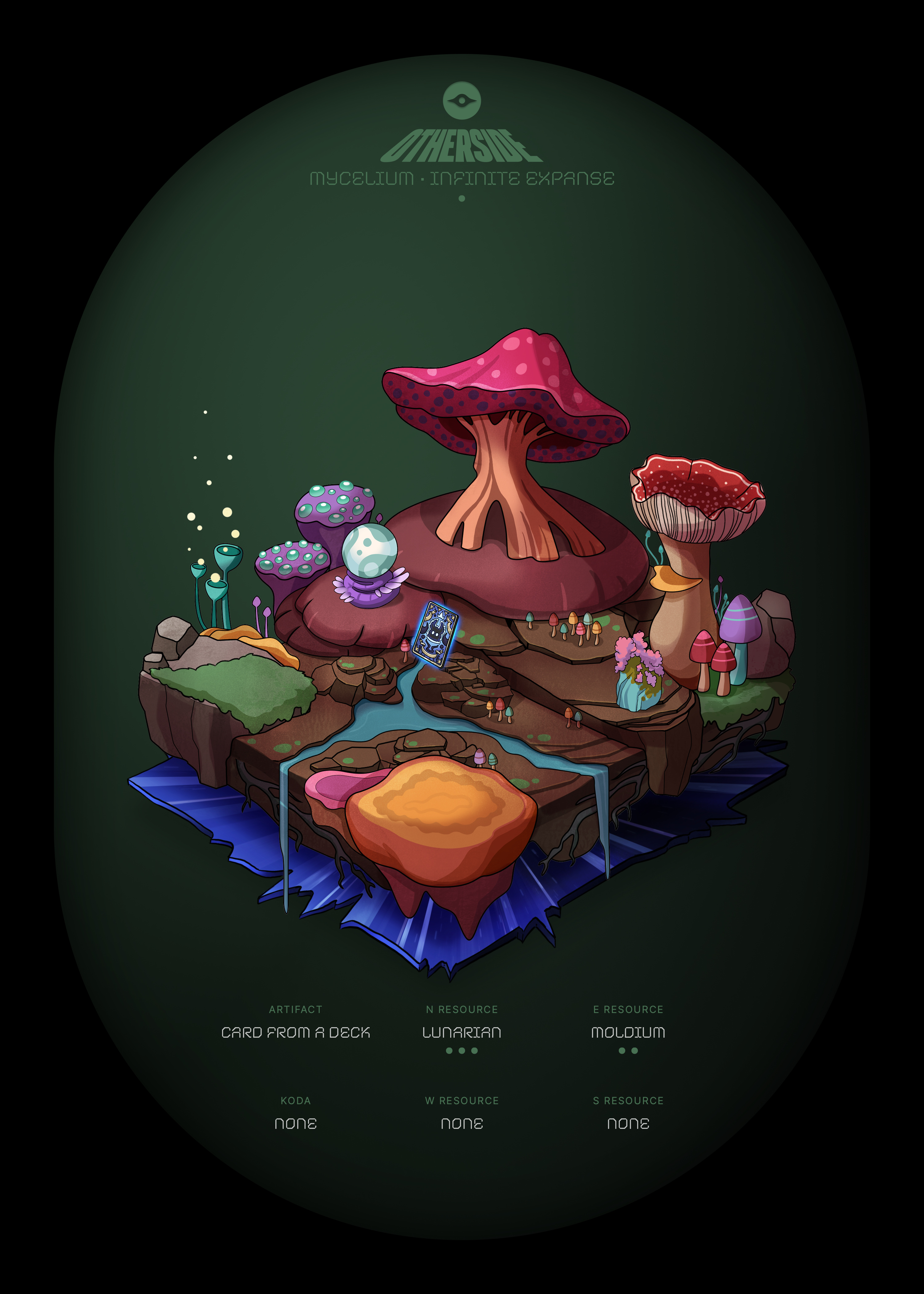 Otherdeed #40645 — Mycelium