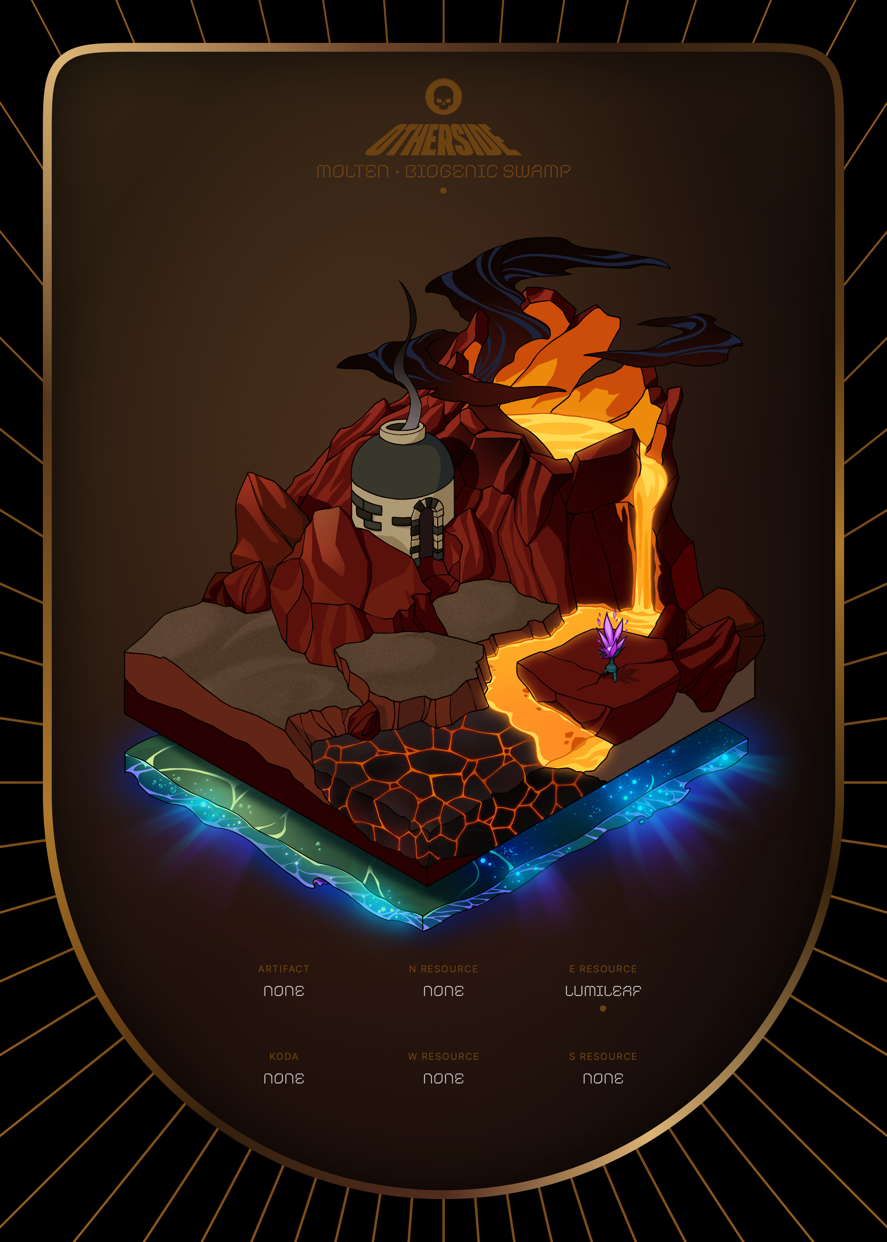 Otherdeed #8635 — Molten
